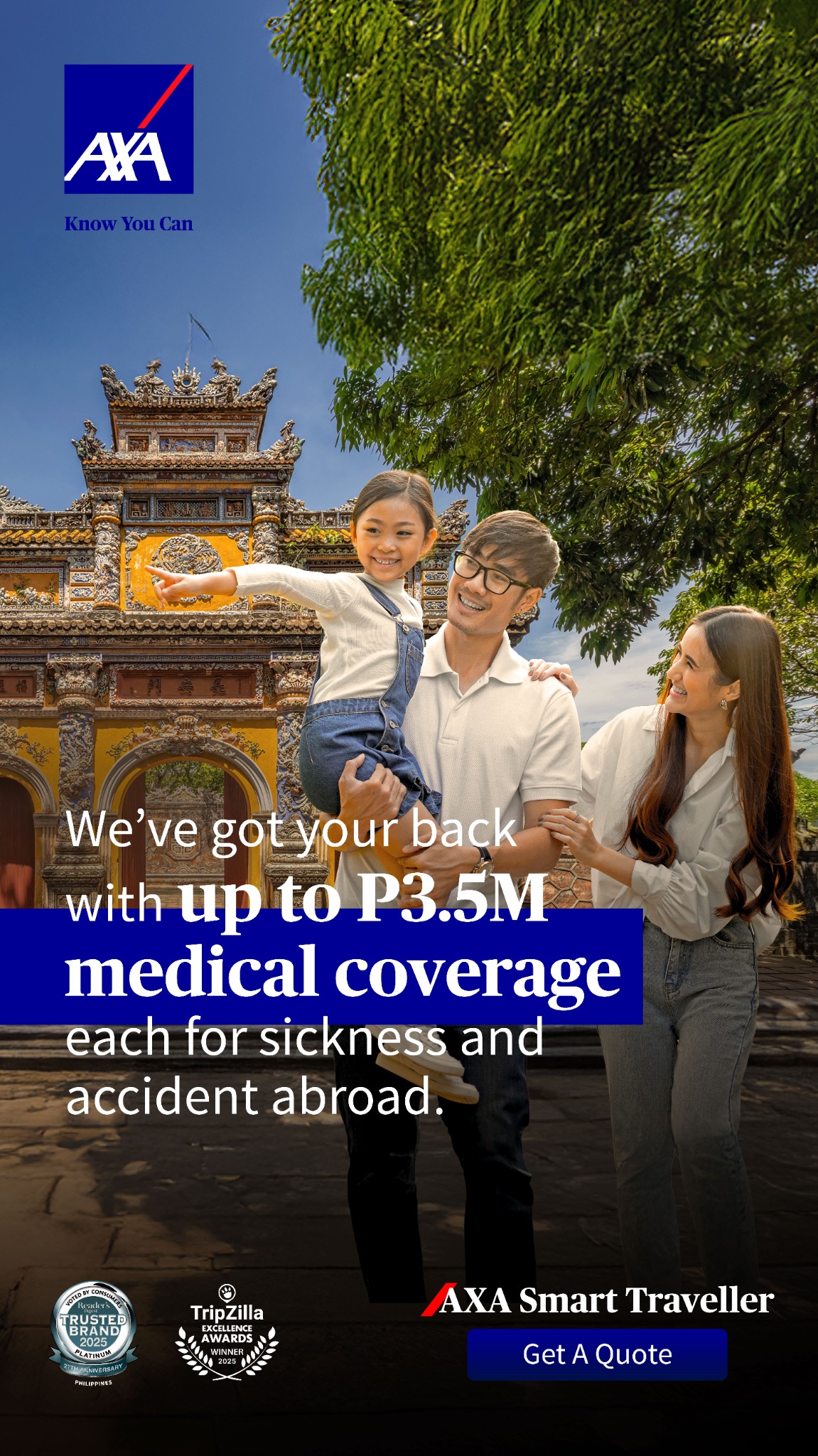 AXA Philippines Facebook ad