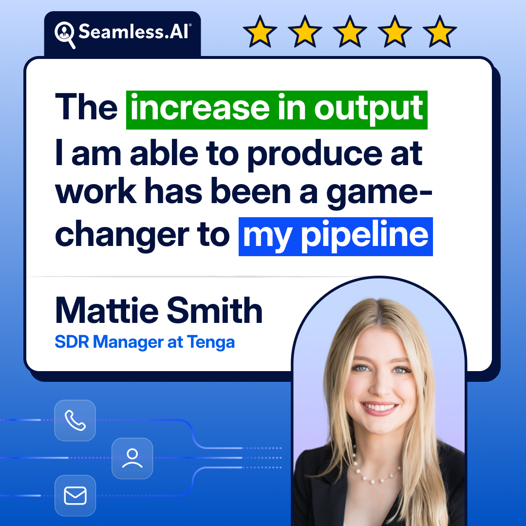 Seamless.AI Facebook ad