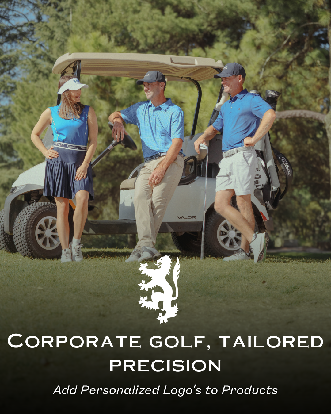 Pringle of Scotland SA Facebook ad: Corporate style, tailored by Pringle of Scotland.