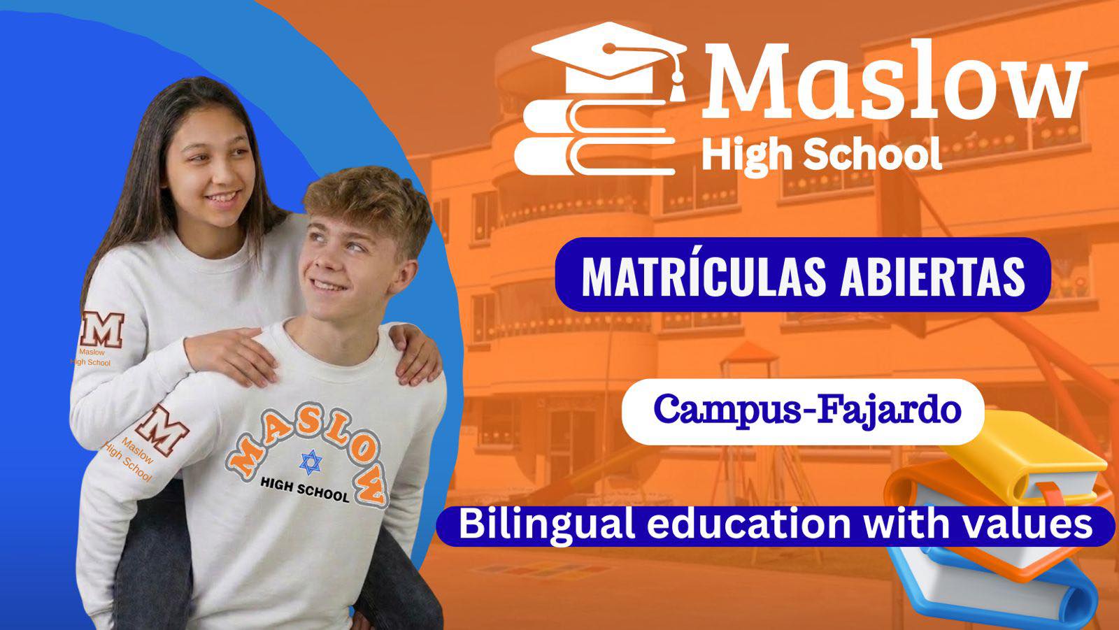 Maslow School Facebook ad: Maslow High School inicia su proceso de inscripciones…