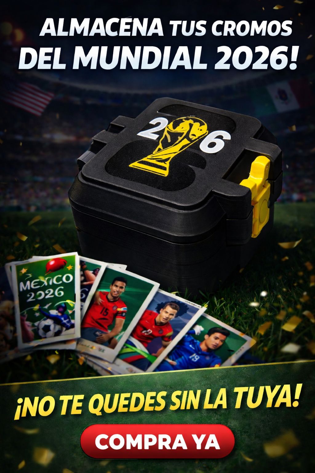 Guillem Street Workout Facebook ad: Caja Cromos Mundial 2026