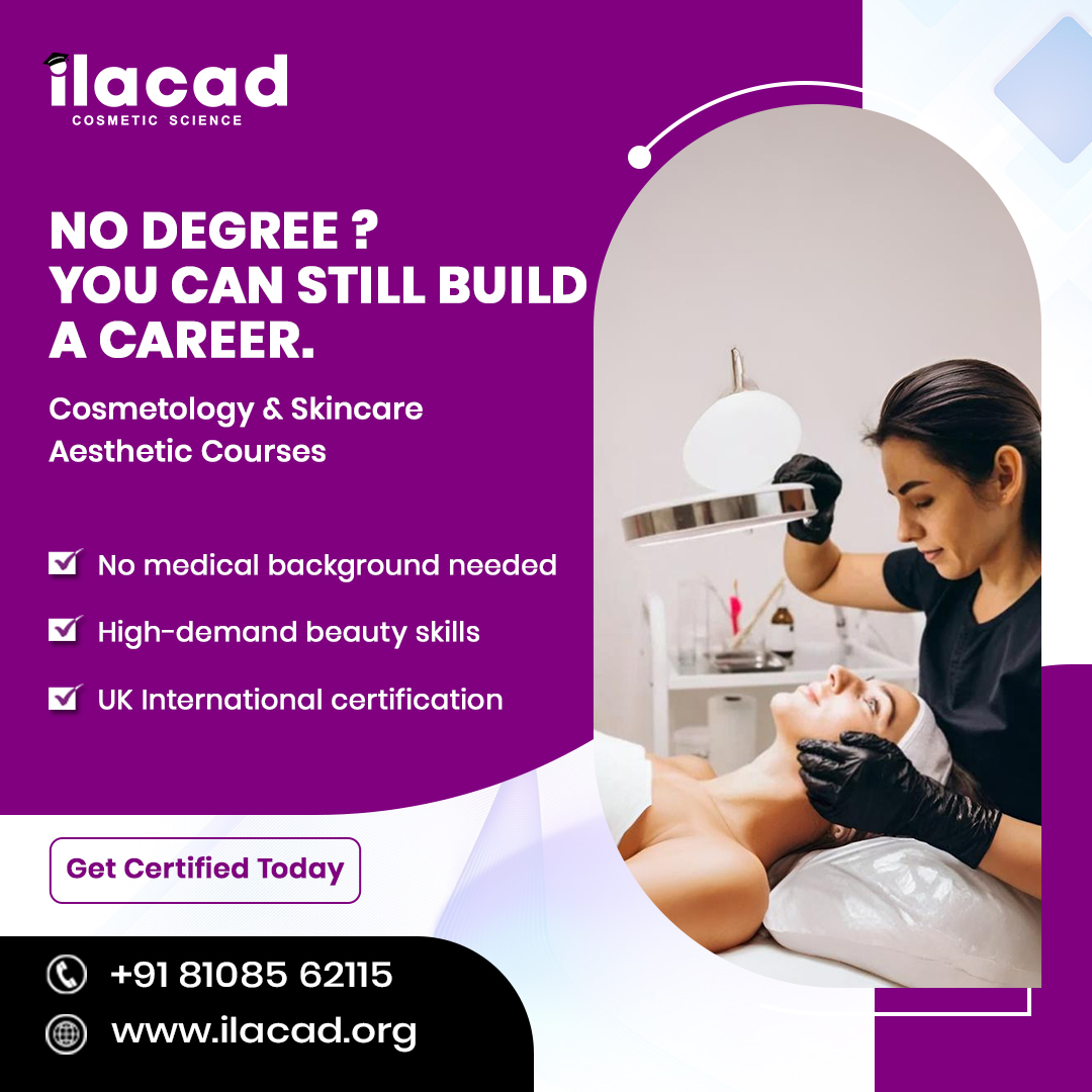 ILACAD INSTITUTE Facebook ad: Become A Cosmetologist