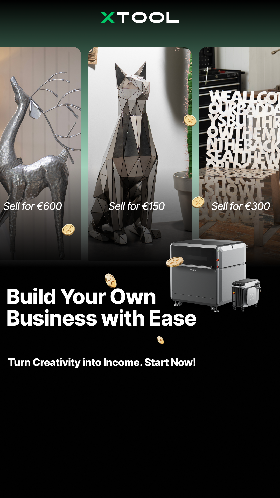 xTool Facebook ad