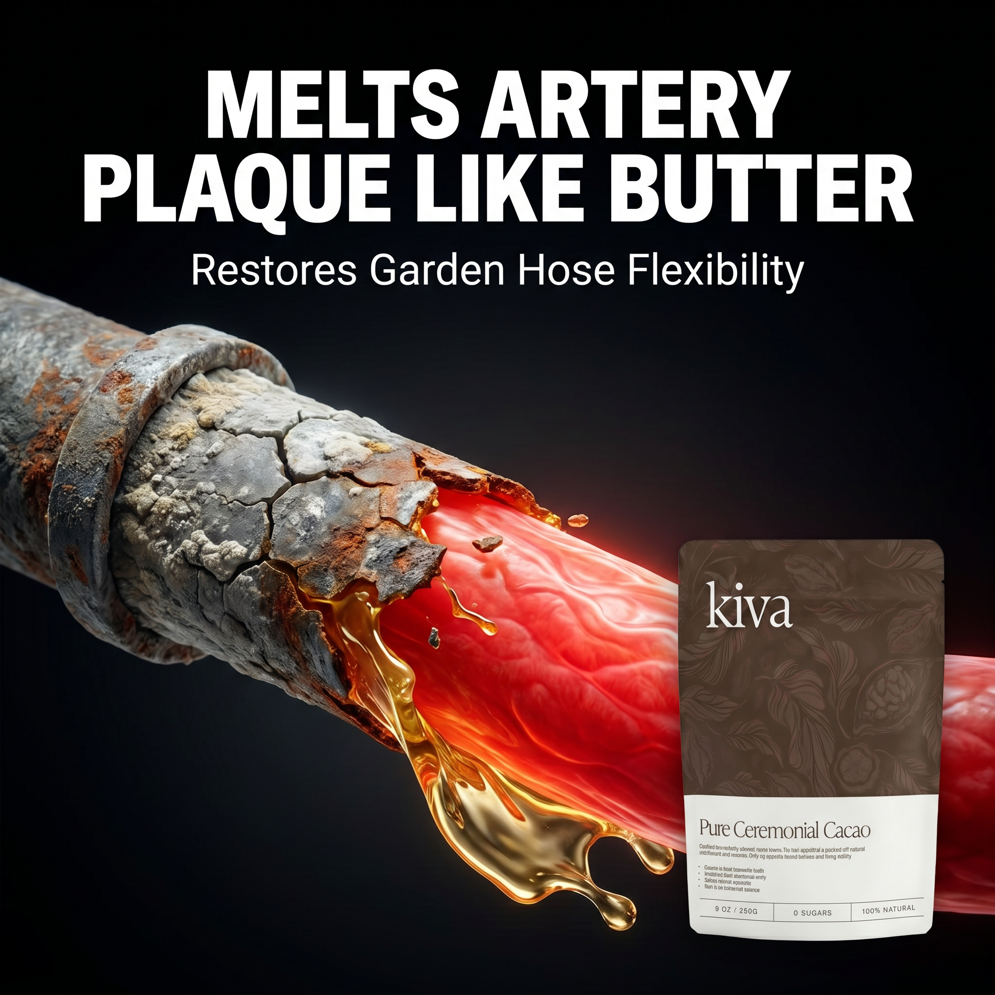 Kiva Cacao Superfood Facebook ad