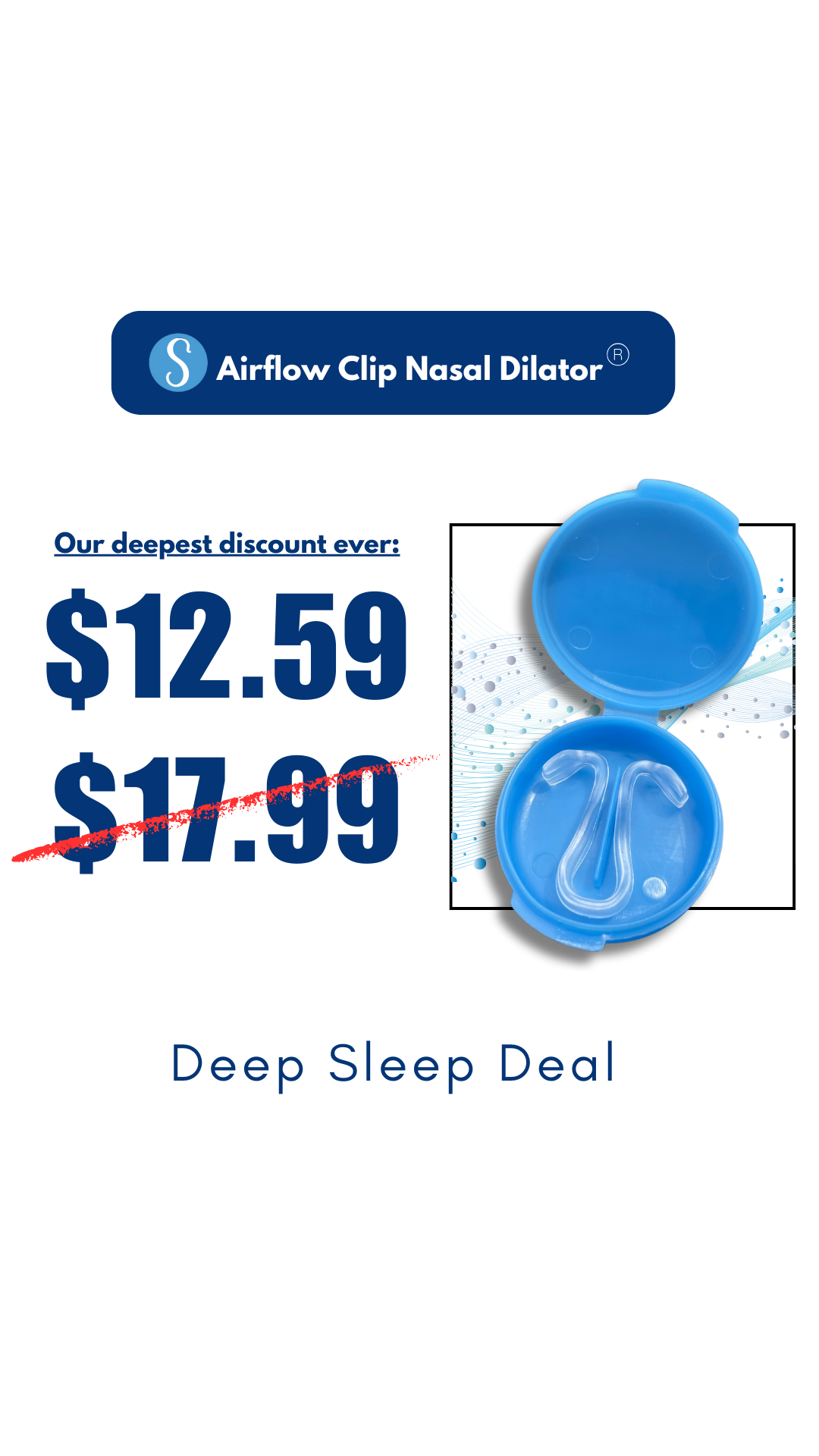 SnoreLessNow Facebook ad: FLASH SALE: Get 30% off today only!