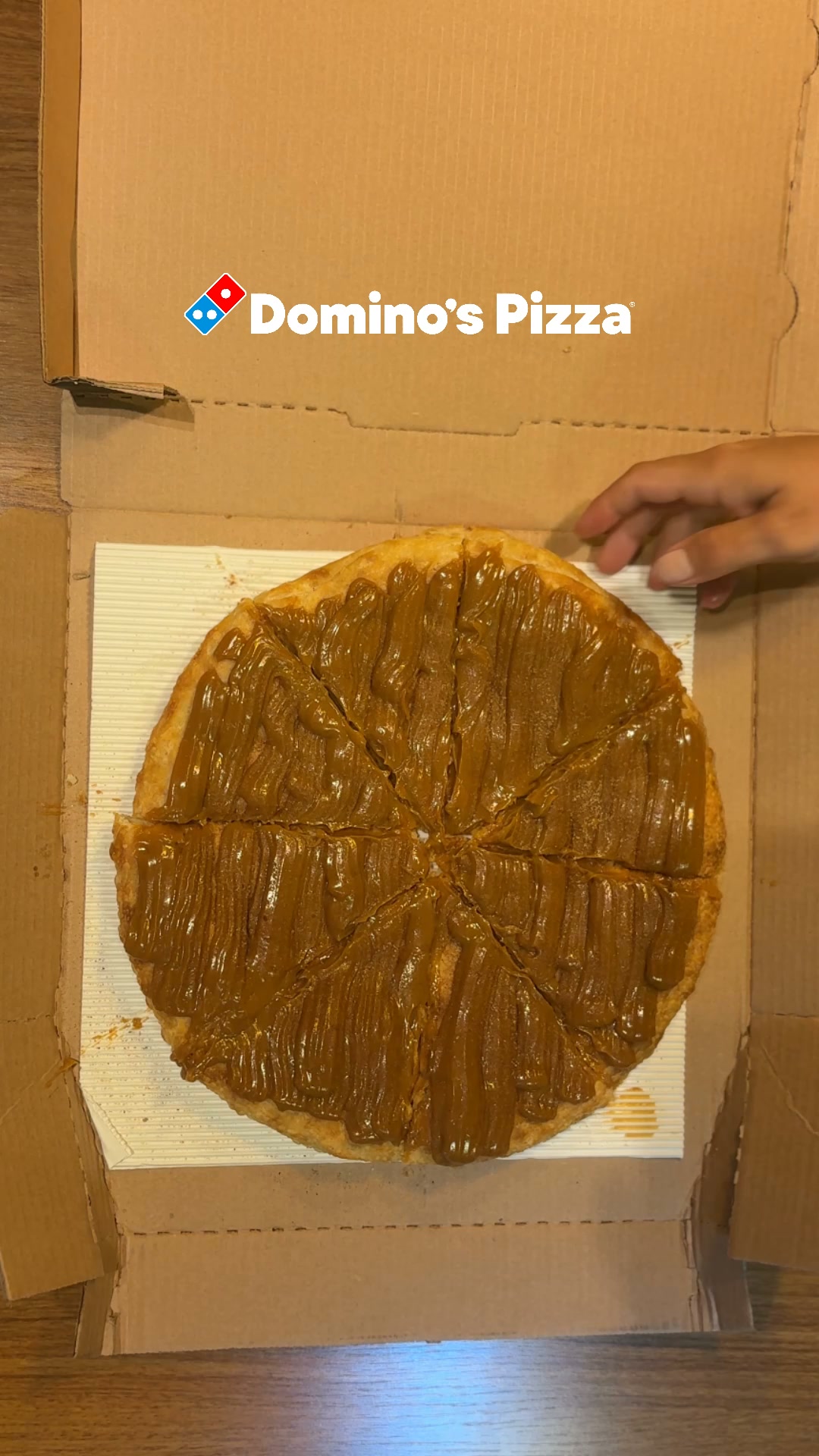 Domino's Pizza Facebook ad: O último pedaço sempre revela quem você realmente é