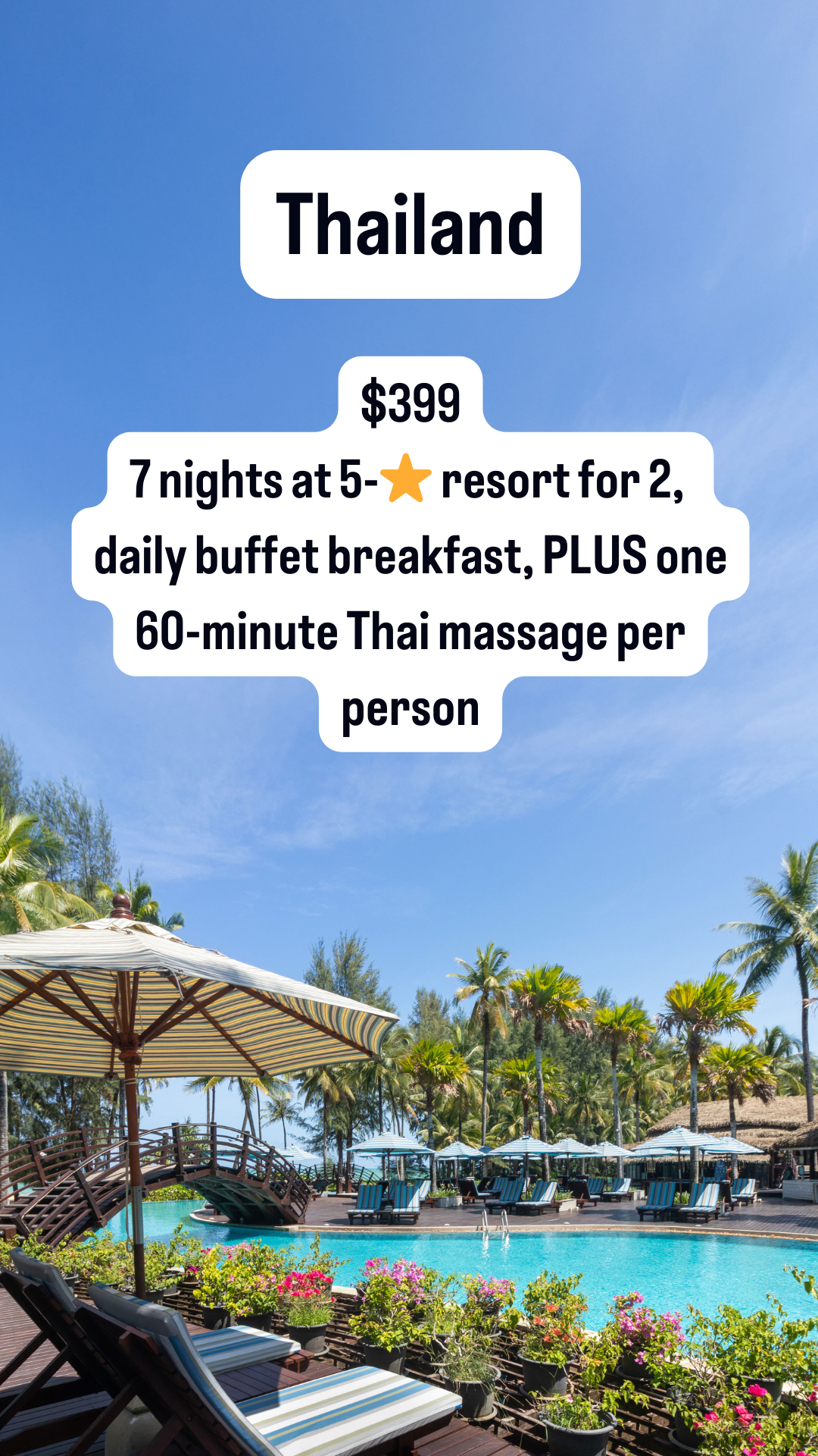 Travelzoo Facebook ad