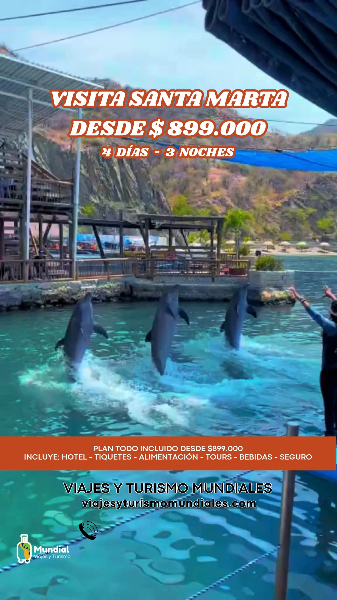 Viajes y Turismo Mundiales Facebook ad: VIAJA A SANTA MARTA