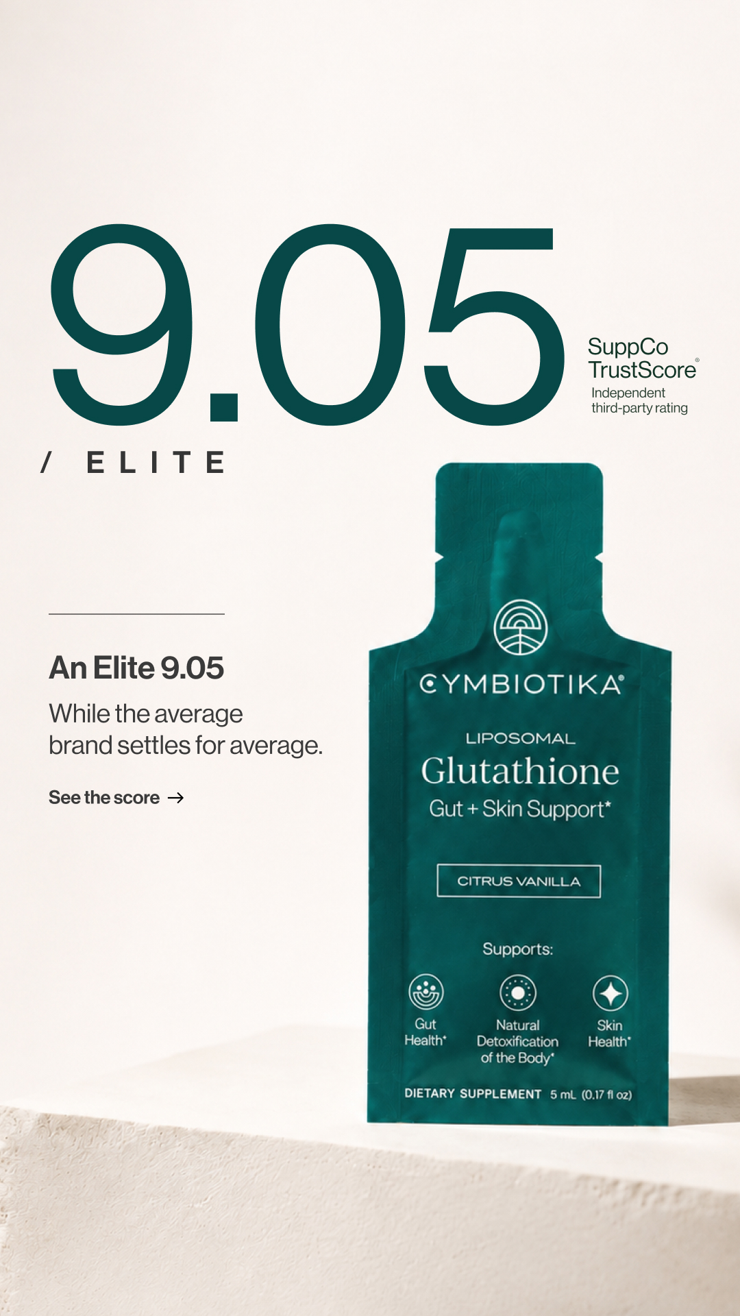 Cymbiotika Facebook ad