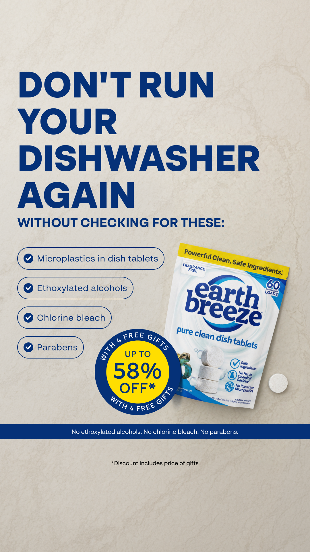 Earth Breeze Facebook ad