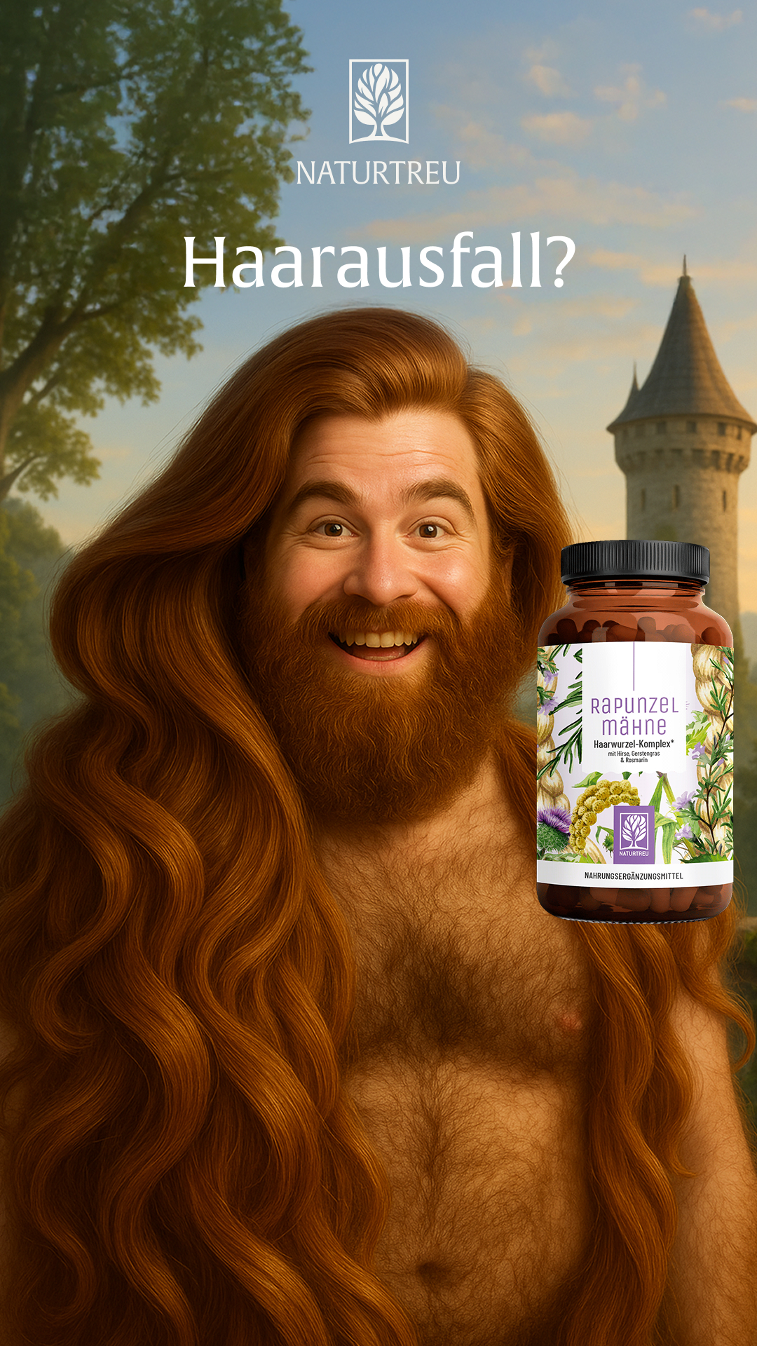 Naturtreu - Hochdosierte Vitamine und Mineralien Facebook ad