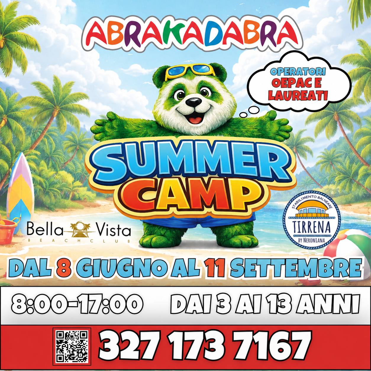 Abrakadabra - Lingue per bambini Nettuno Facebook ad: 𝙎𝙐𝙈𝙈𝙀𝙍 𝘾𝘼𝙈𝙋 2026