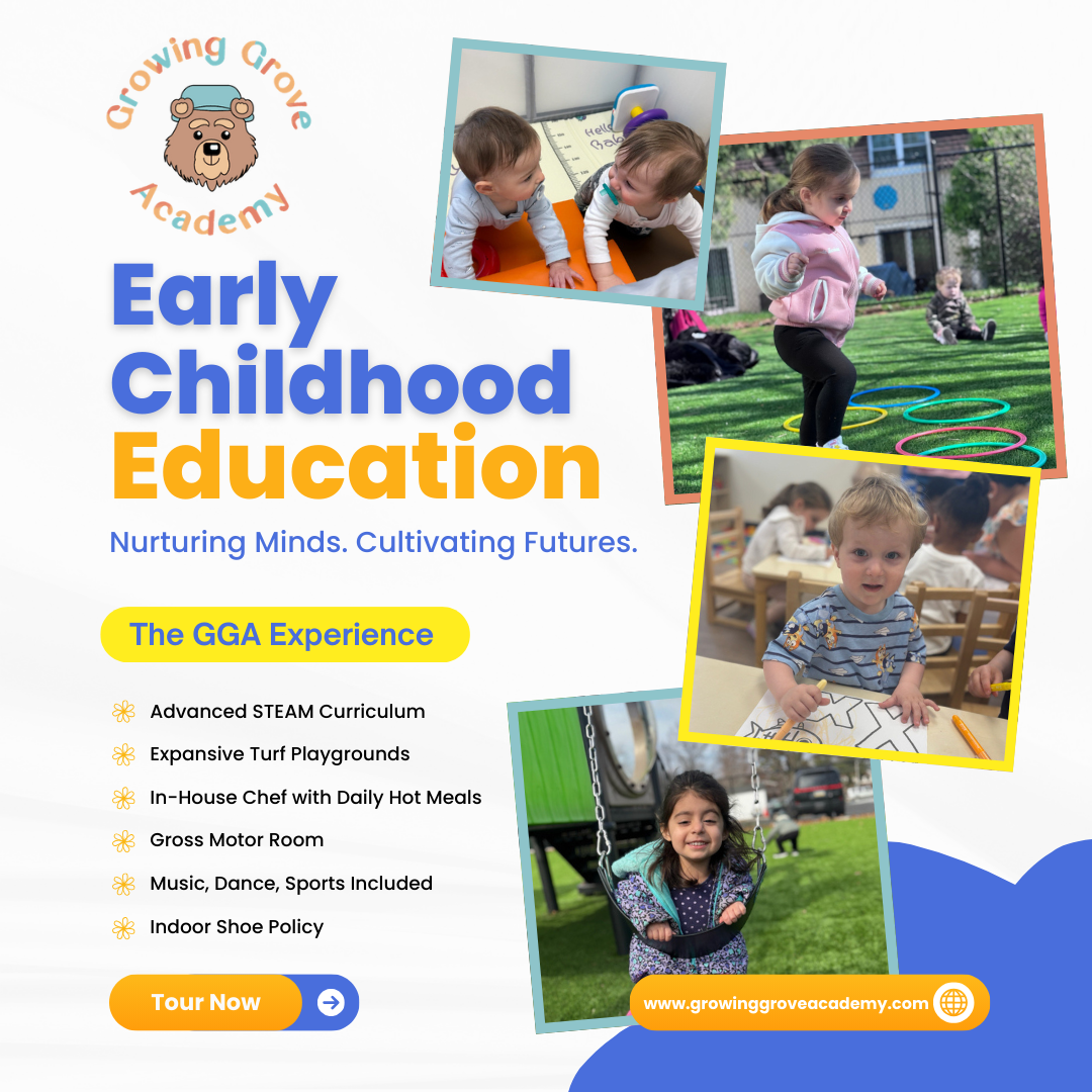 Growing Grove Academy Facebook ad from May 5, 2025