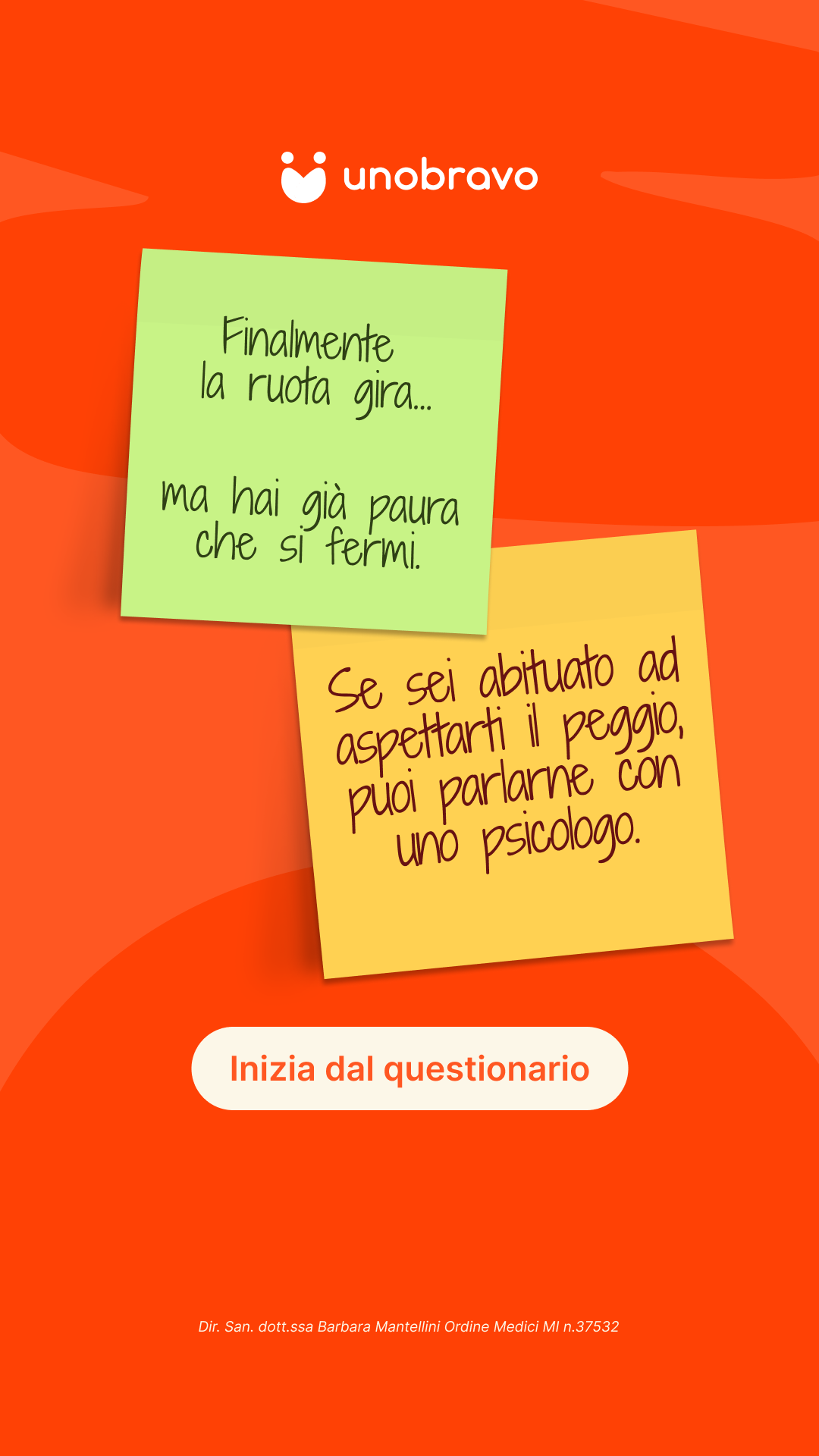 Unobravo Facebook ad