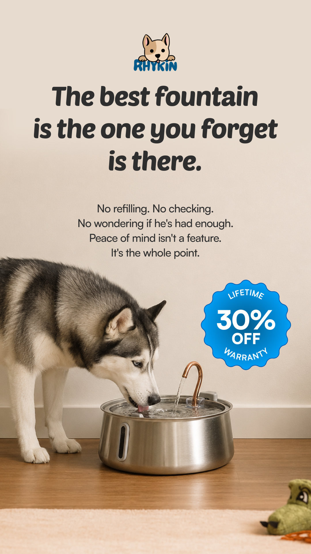 Rhykin Pet Co Facebook ad