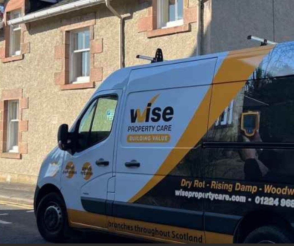Wise Property Care Facebook ad: Wise Property Care: Dry Rot, Damp Proofing & Timber Experts