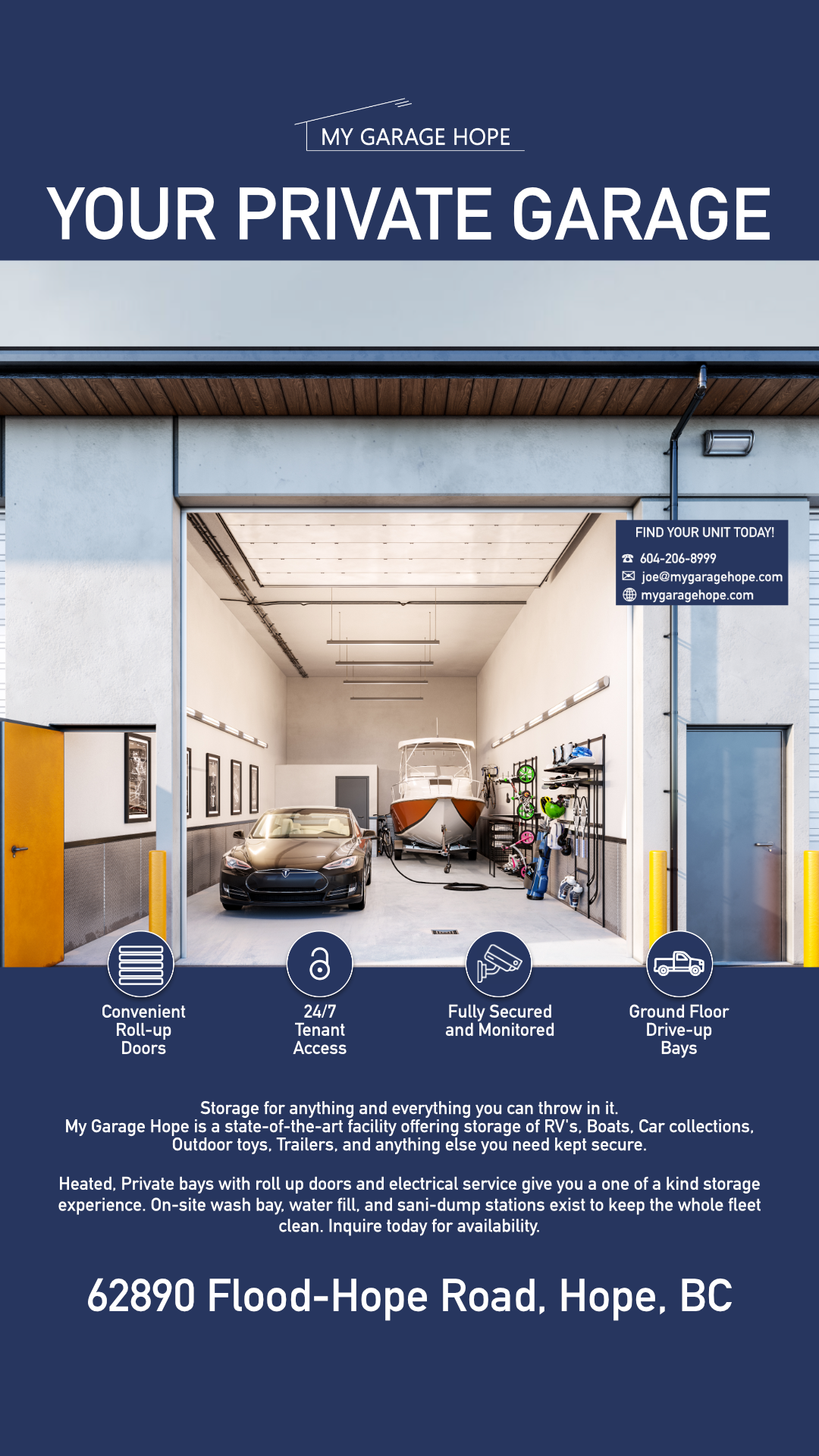 My. Garage. Hope Facebook ad from Nov 10, 2025
