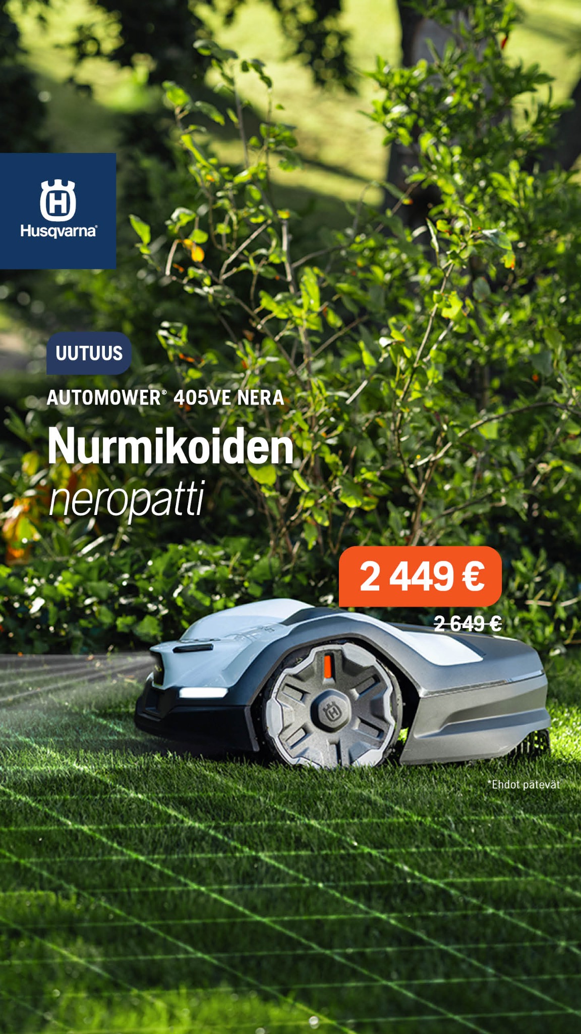 Husqvarna Facebook ad