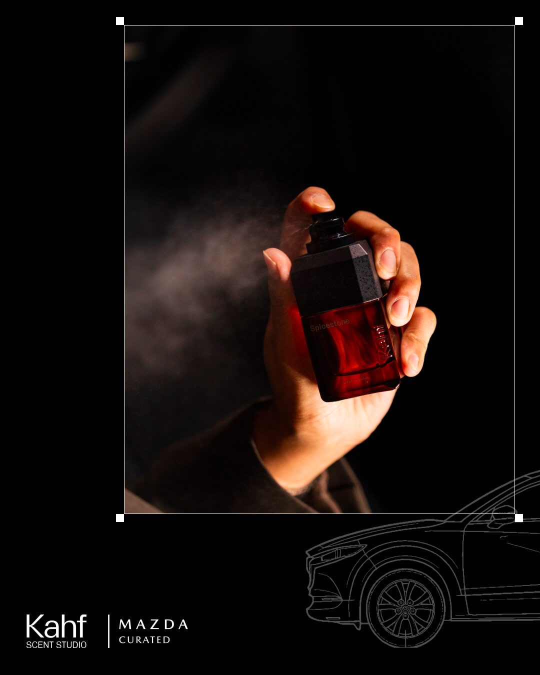 Kahf Everyday Facebook ad: Experience the Exclusive Collaboration Mazda × Kahf…