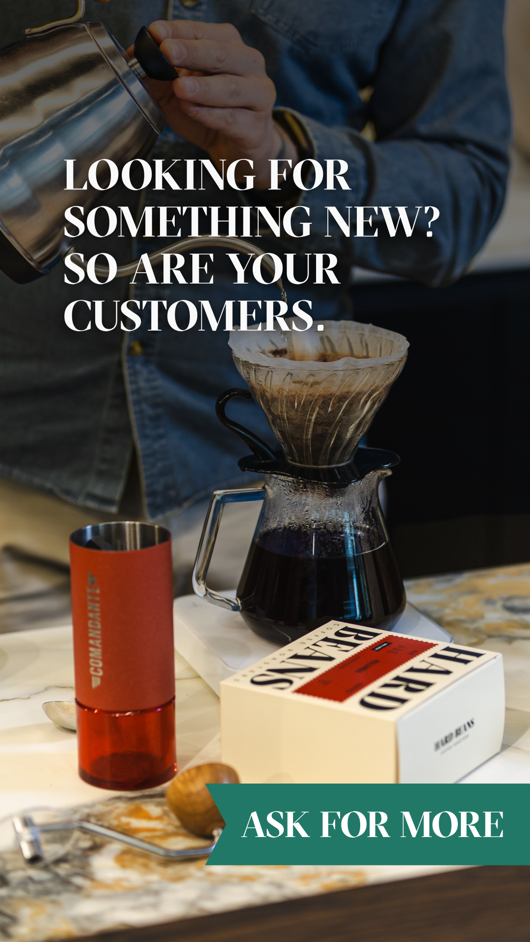 Hard Beans Coffee Roasters Facebook ad