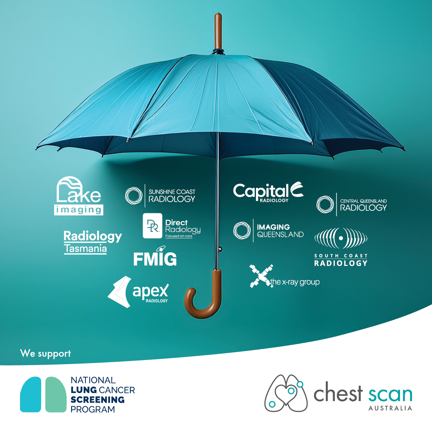 Sunshine Coast Radiology Facebook ad: Lung Checks Backed by Experts