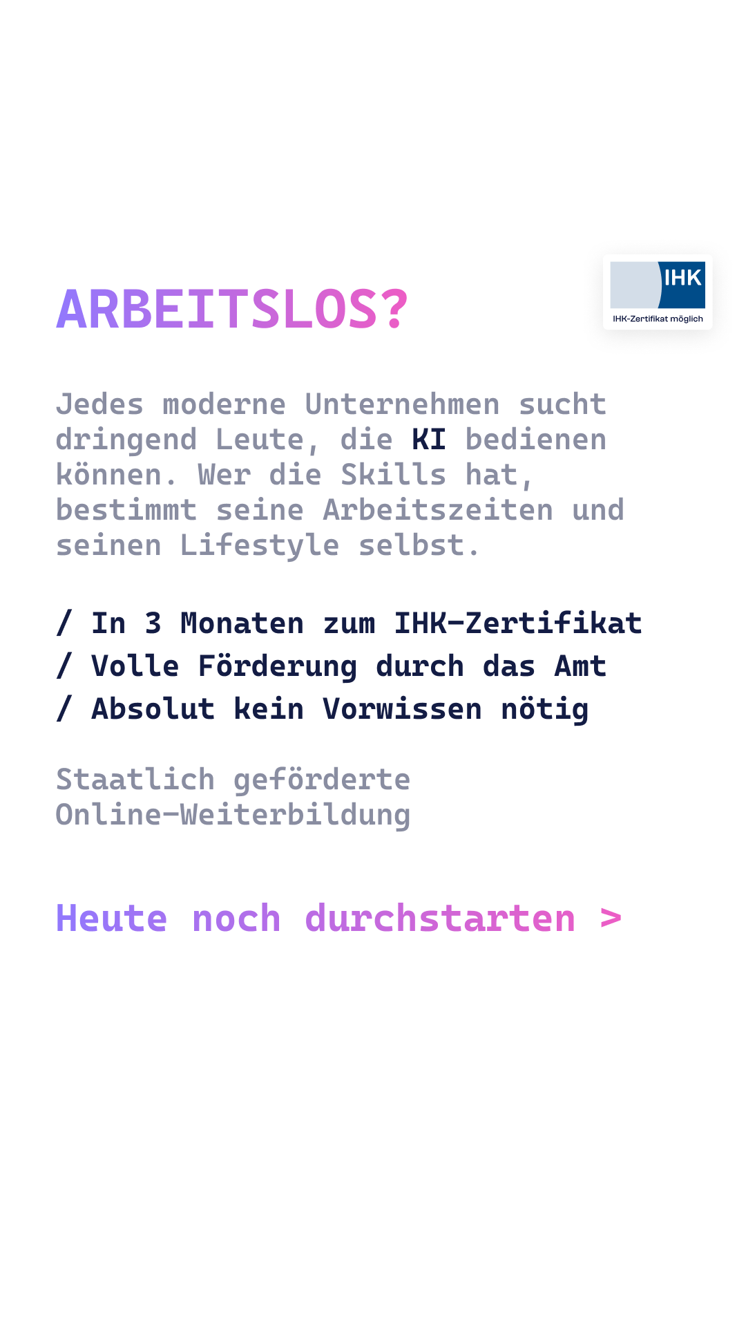 Syntax Institut Facebook ad