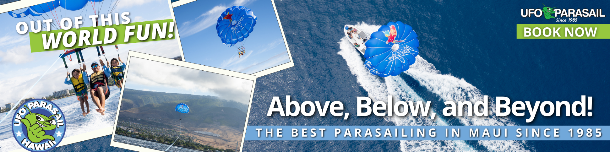 UFO Parasail Facebook ad
