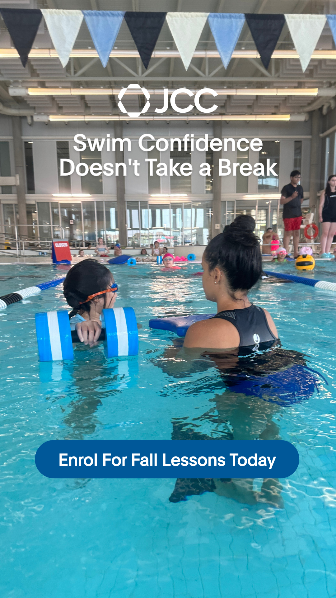 JCC Toronto Facebook ad: Don’t Lose Summer Progress