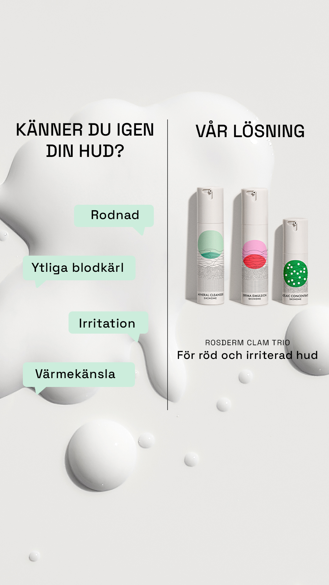 Skinome Facebook ad