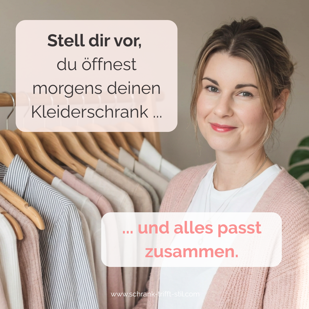 Schrank trifft Stil Facebook ad: Stell dir vor, du öffnest morgens deinen Schrank…