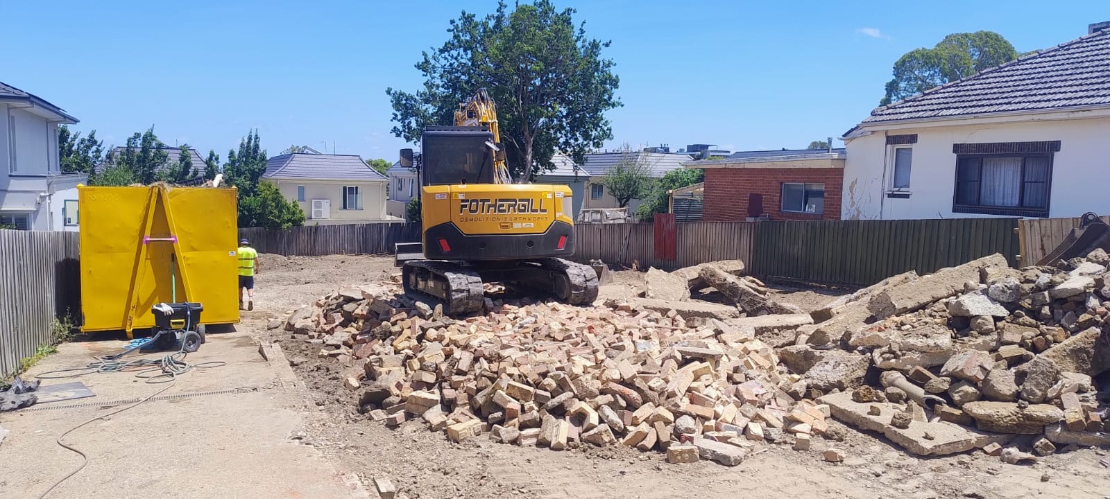 Fothergill Demolition & Earthworks Facebook ad