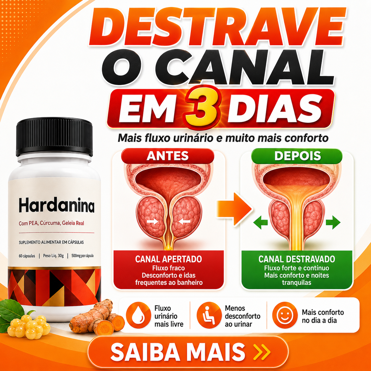 Hardanina Brasil Facebook ad: Clique em saiba mais e tenha melhores noites de sono