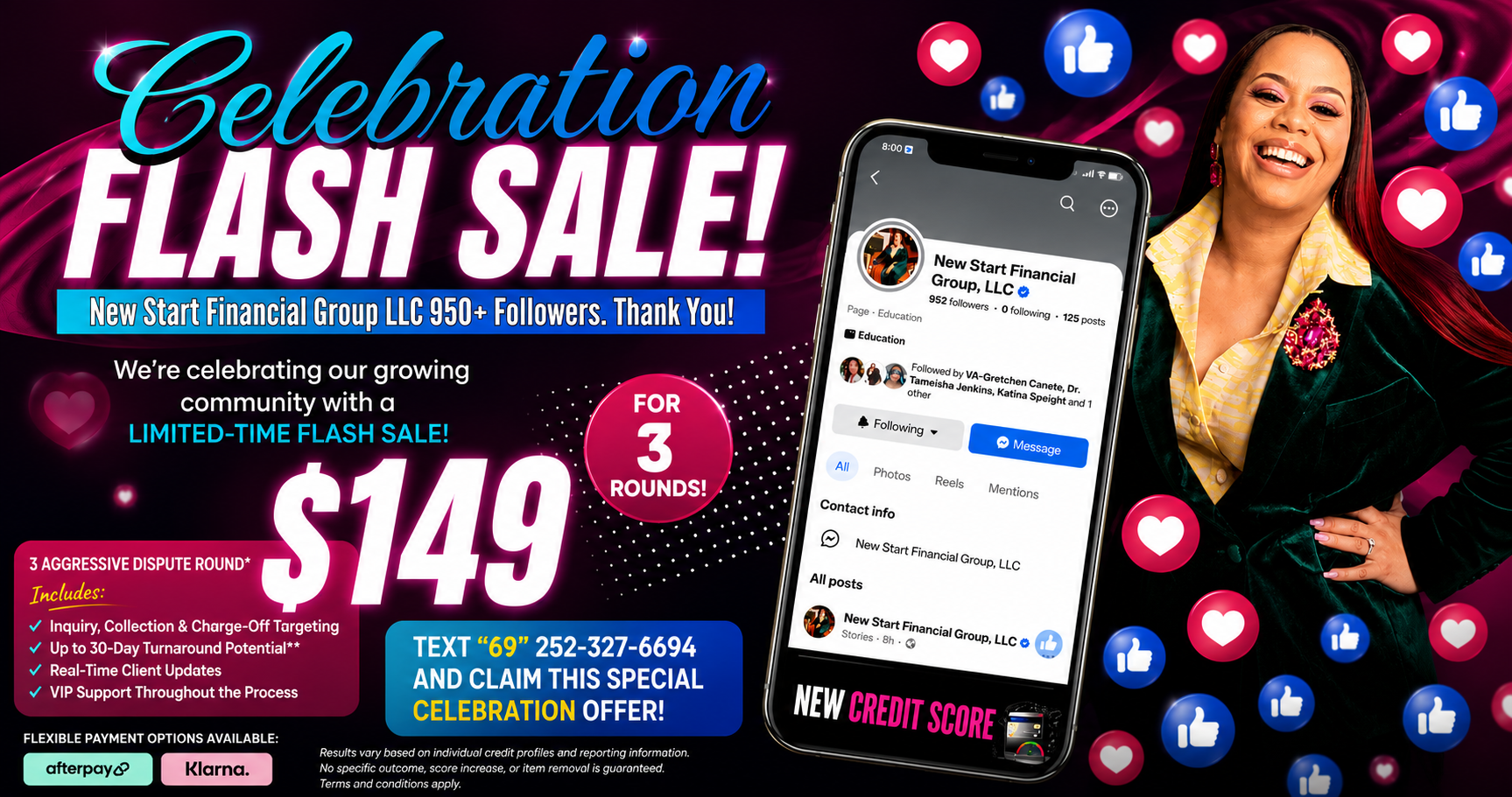 New Start Financial Group, LLC Facebook ad from Jul 11, 2026