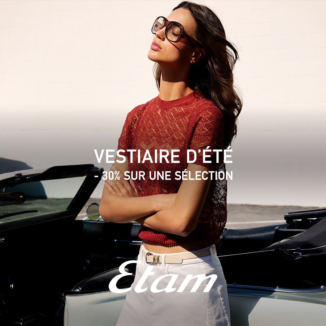 ETAM Facebook ad: Vestiaire d'été