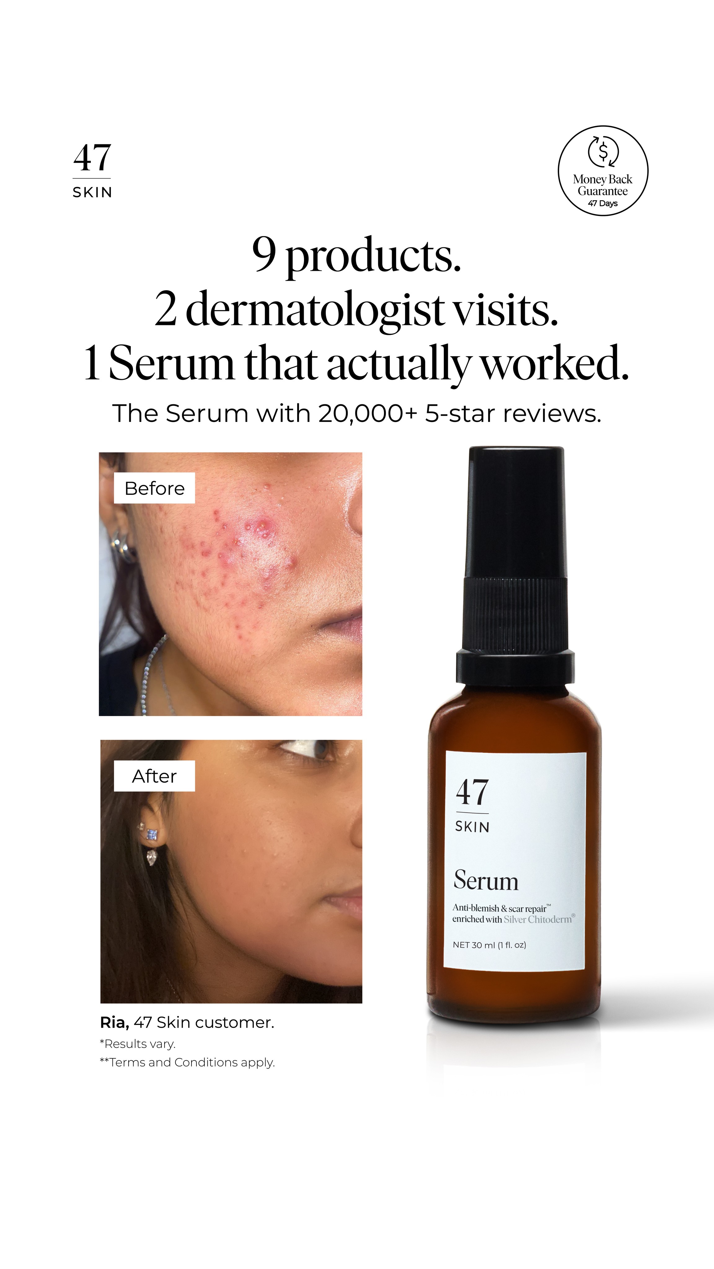 47Skin Facebook ad