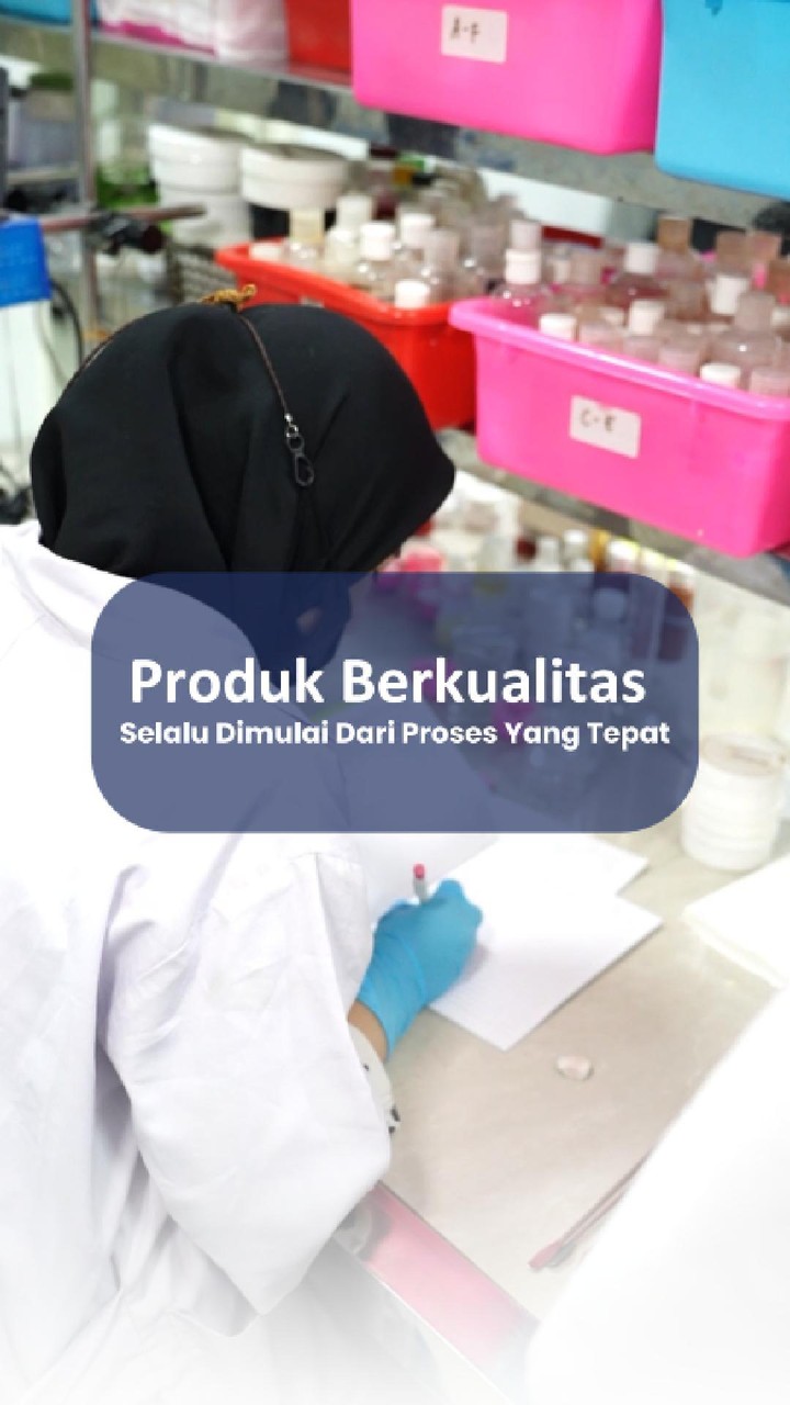 Cipta Kosmetindo Maklon Kosmetik Facebook ad: Produk kosmetik yang berkualitas tidak lahir begitu saja.
