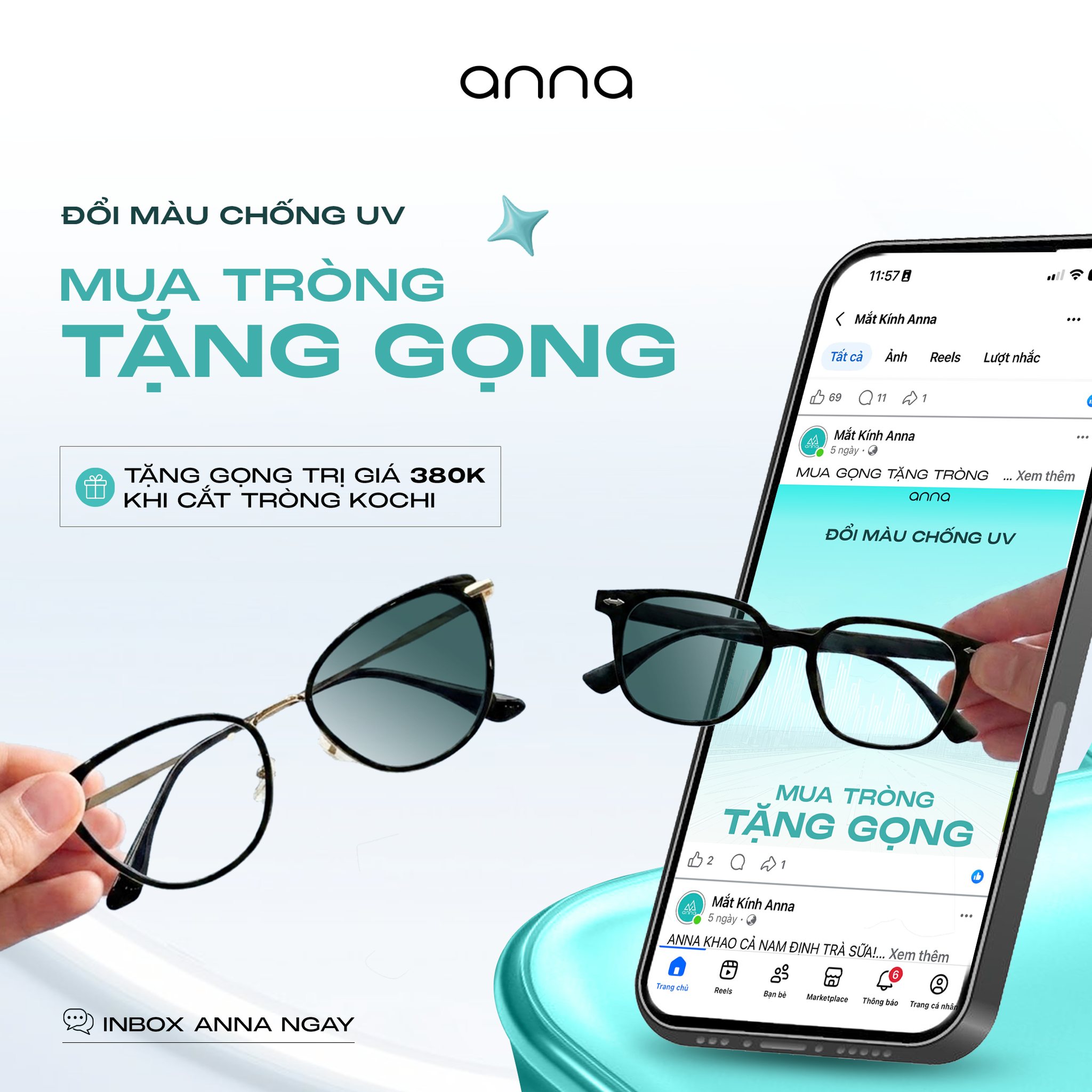 Kính Mắt Anna Facebook ad