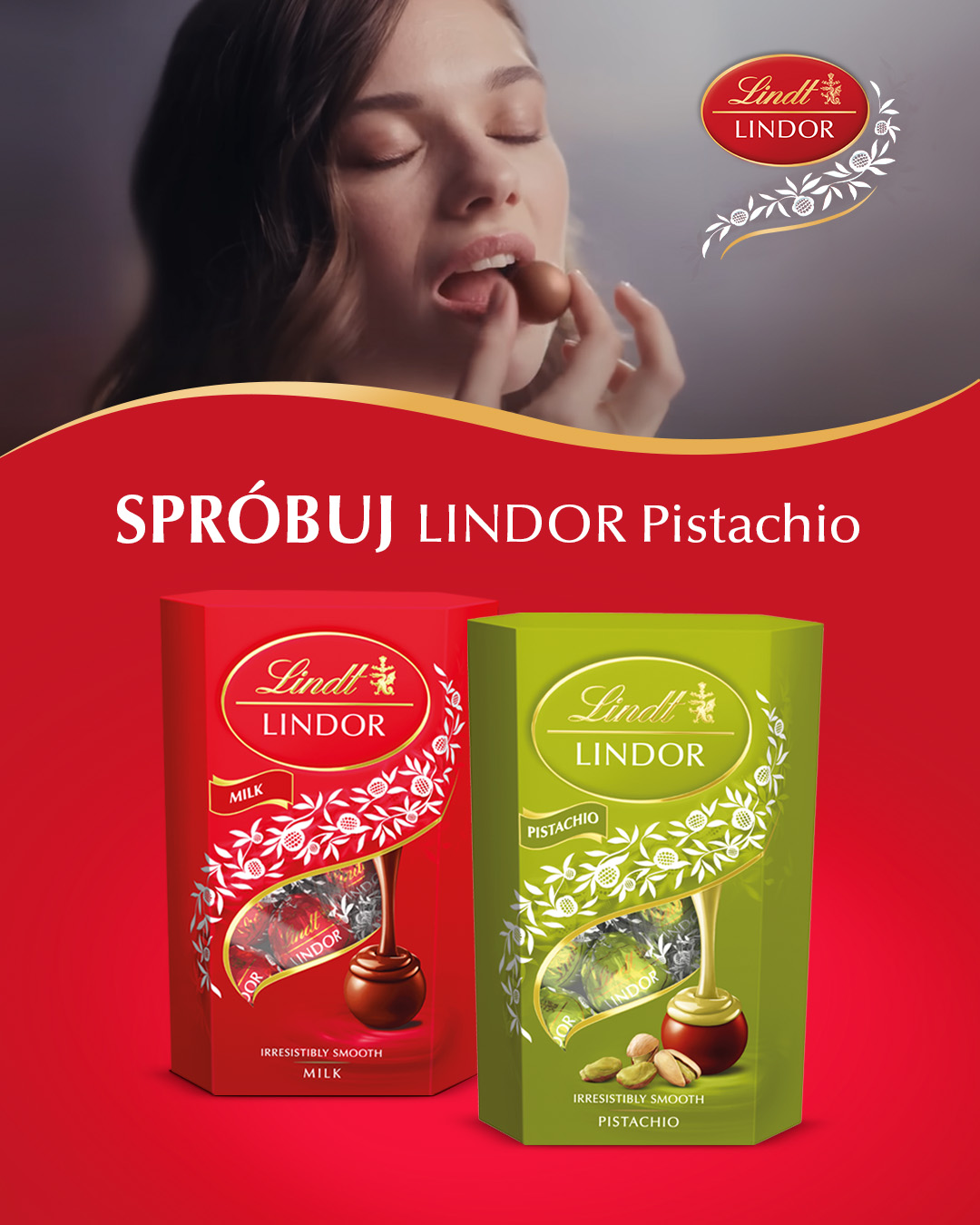Lindt Facebook ad