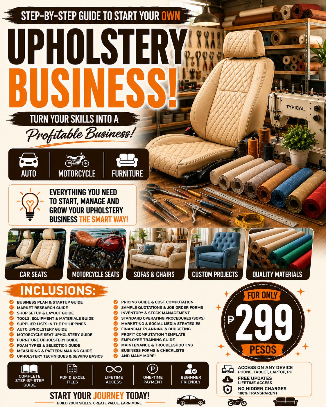 Upholstery Start-Up Guide Facebook ad: ππππ ππ πππππ ππππ πππβ¦