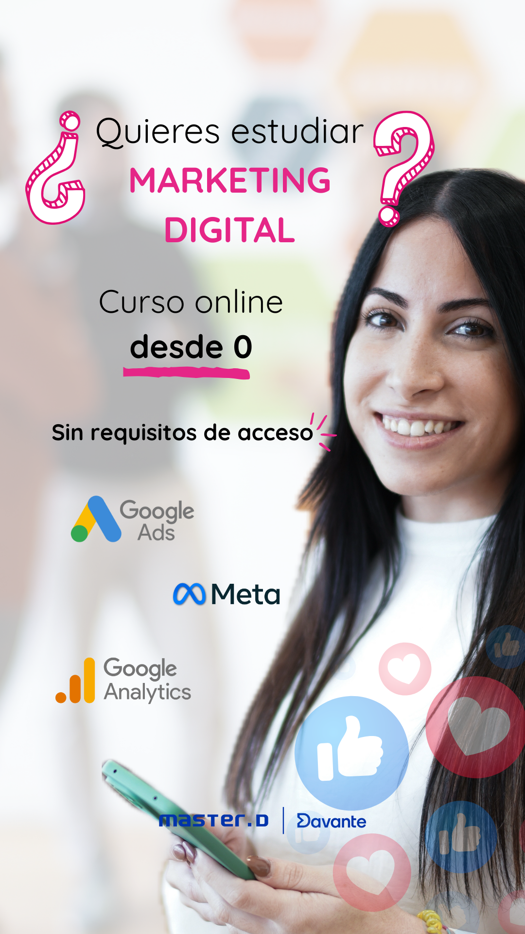 MasterD Grupo Facebook ad from Feb 13, 2026