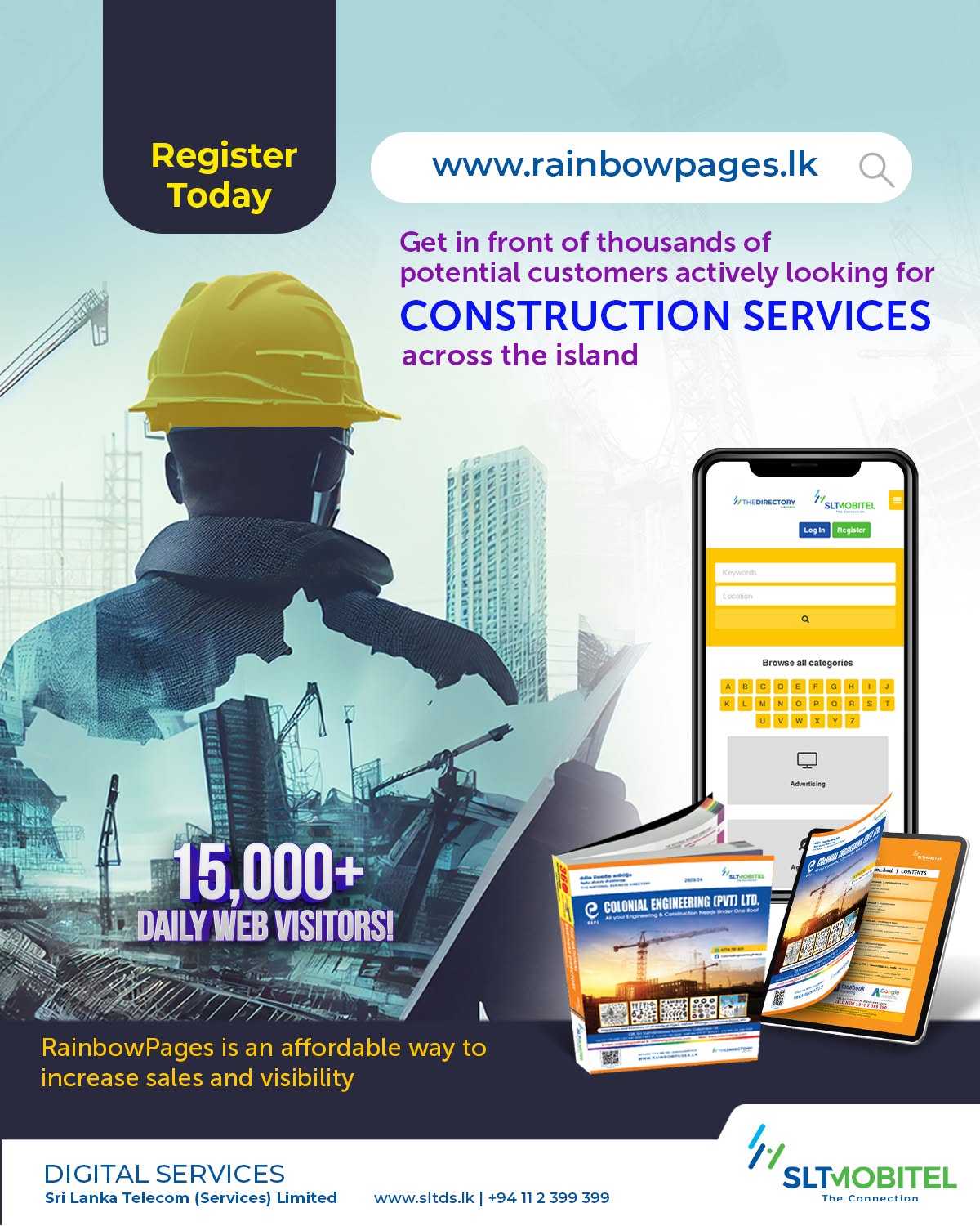 Rainbow Pages by SLT-MOBITEL Facebook ad