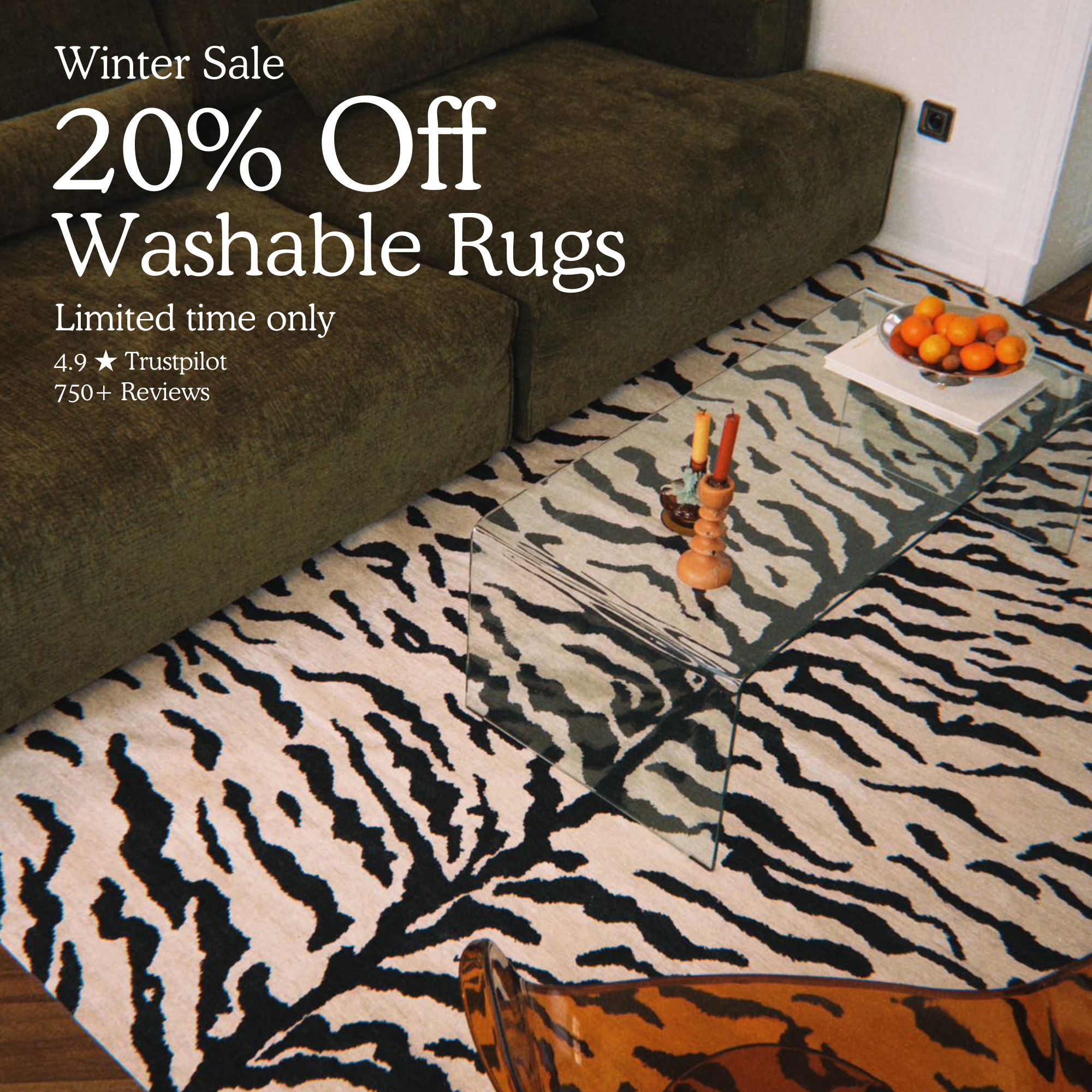 Rug Editorial Facebook ad
