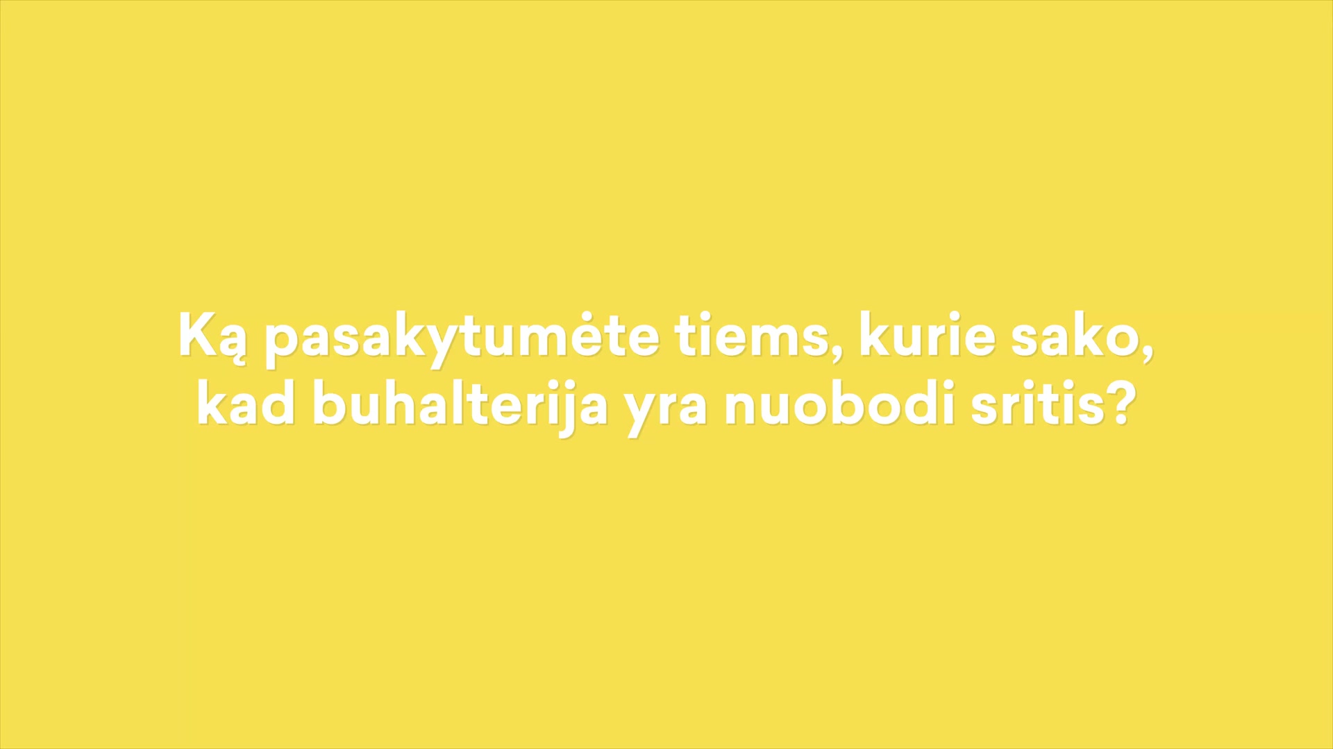 UAB buhalterės.lt Facebook ad: MB apskaita nuo 85€/mėn