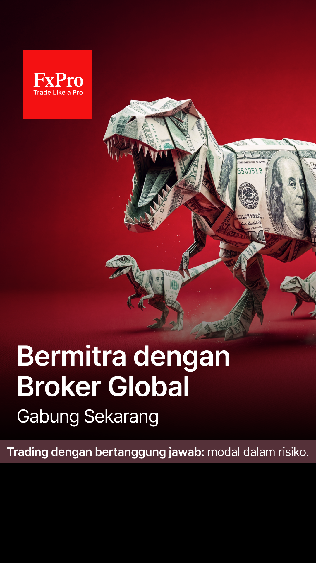 FxPro Trading Broker Facebook ad