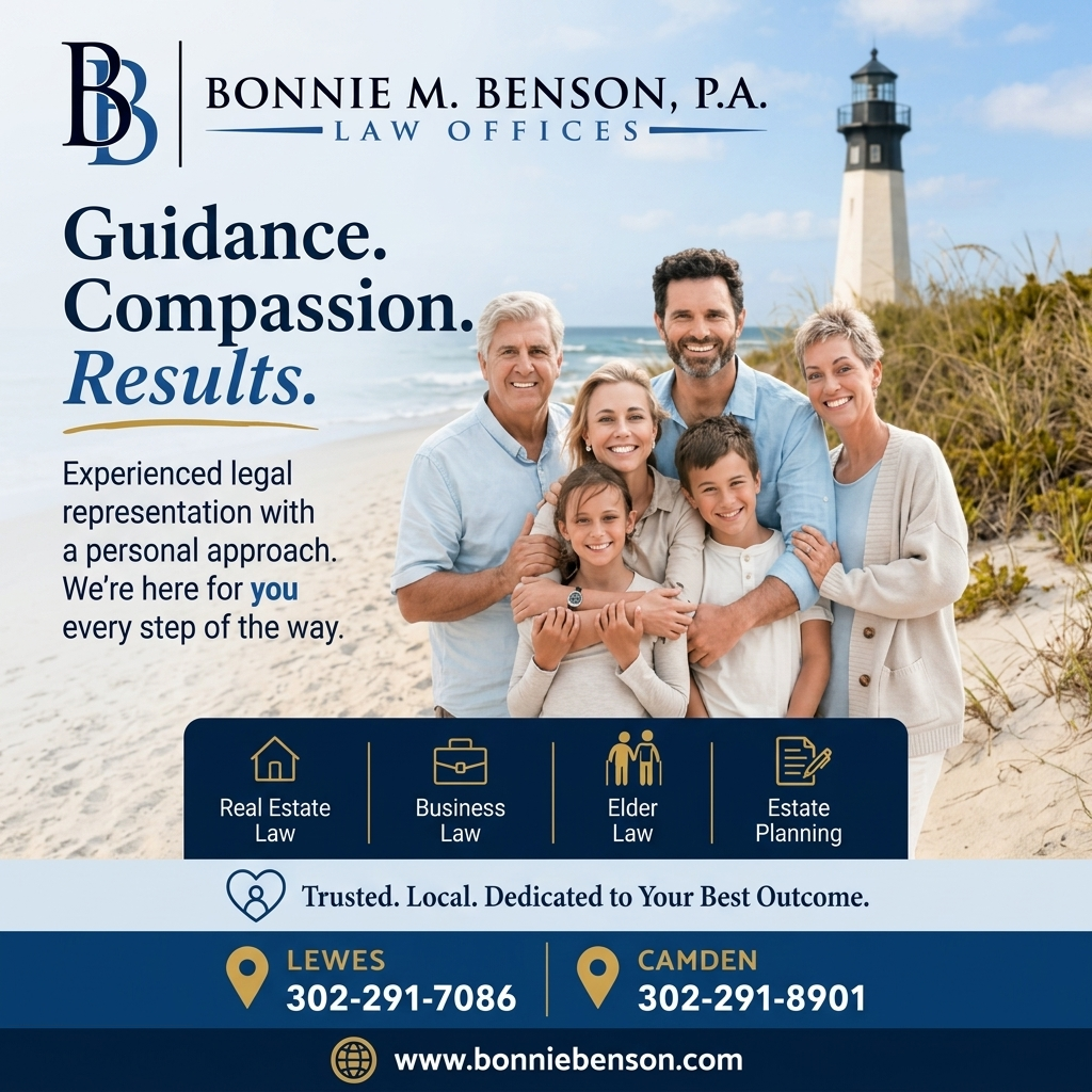 Law Offices of Bonnie M. Benson Facebook ad