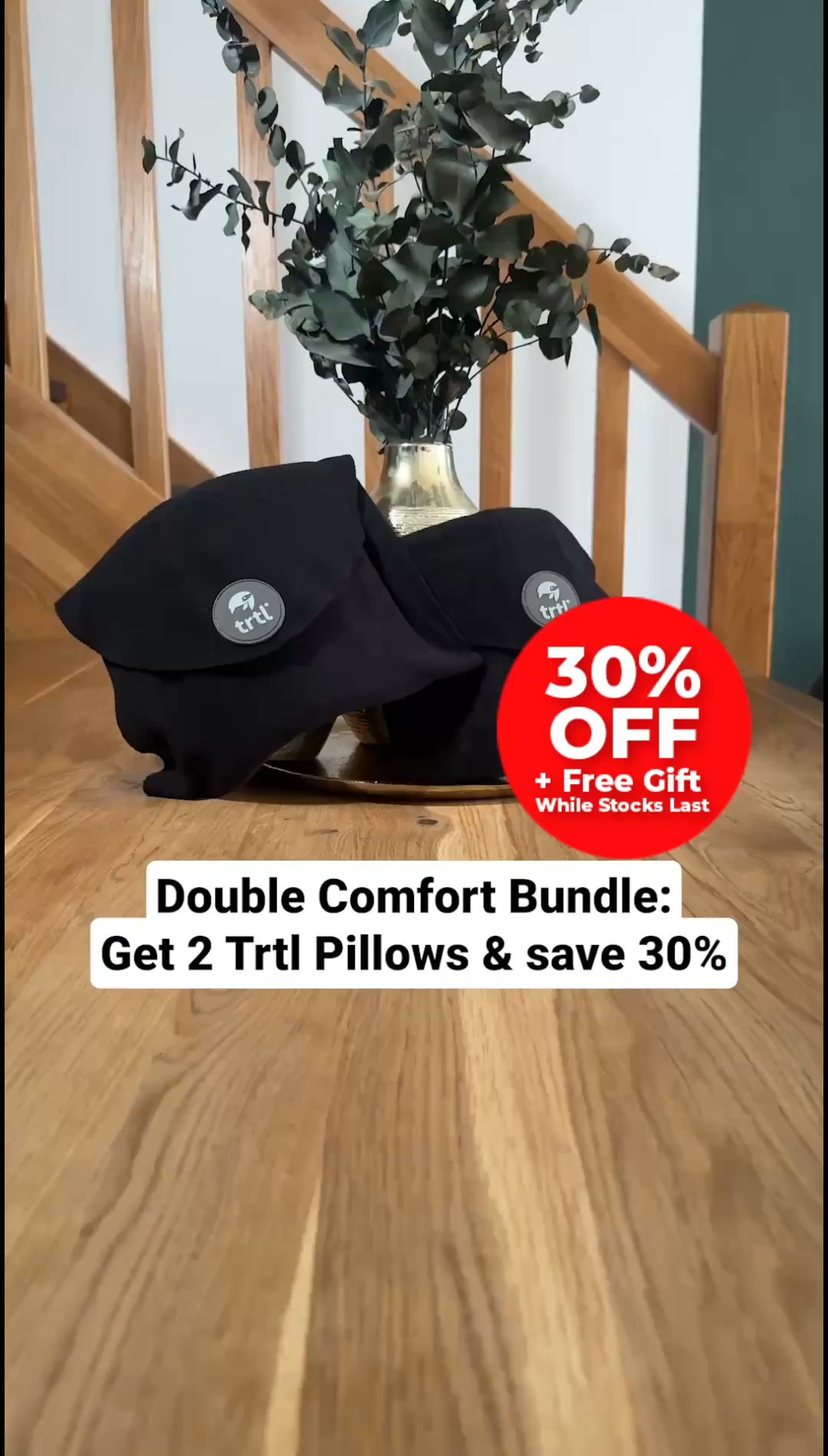Trtl Facebook ad: Save 30% On The Travel Duo