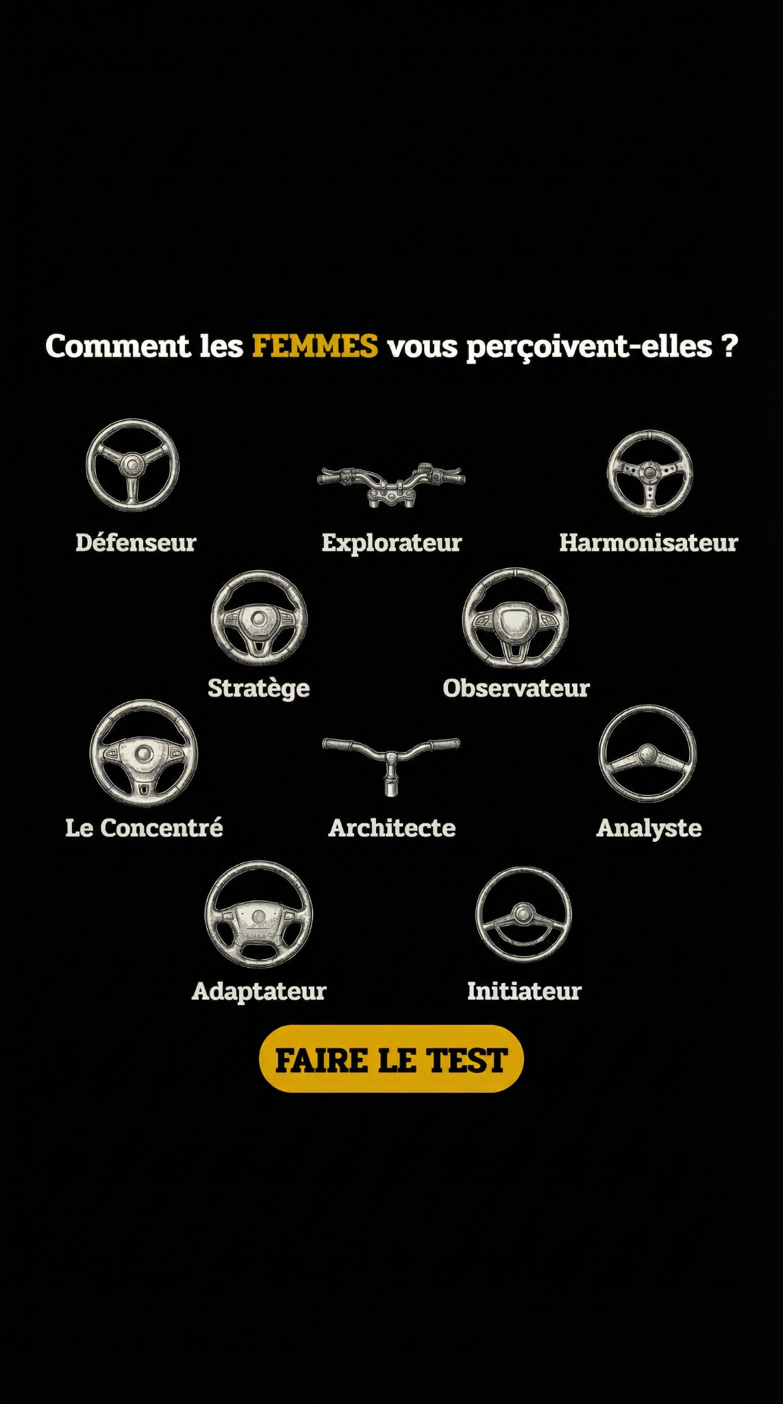 Personality Type Facebook ad