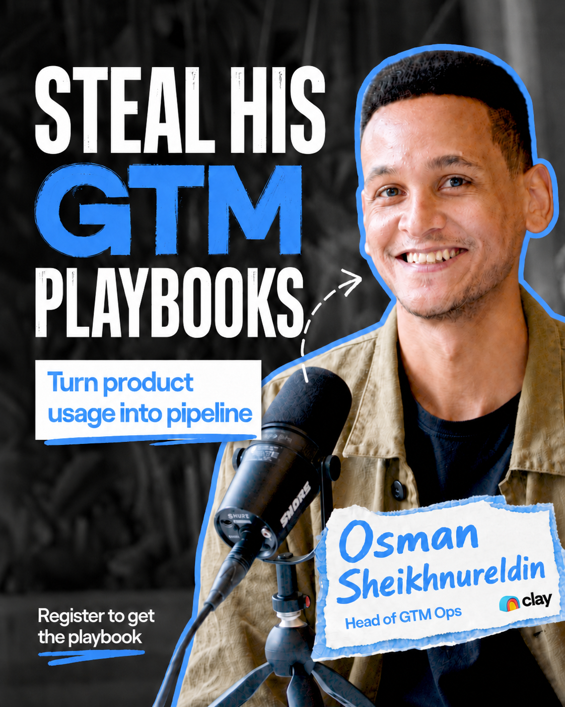 Clay GTM Facebook ad: Steal the playbooks behind Clay's growth stack - straight…
