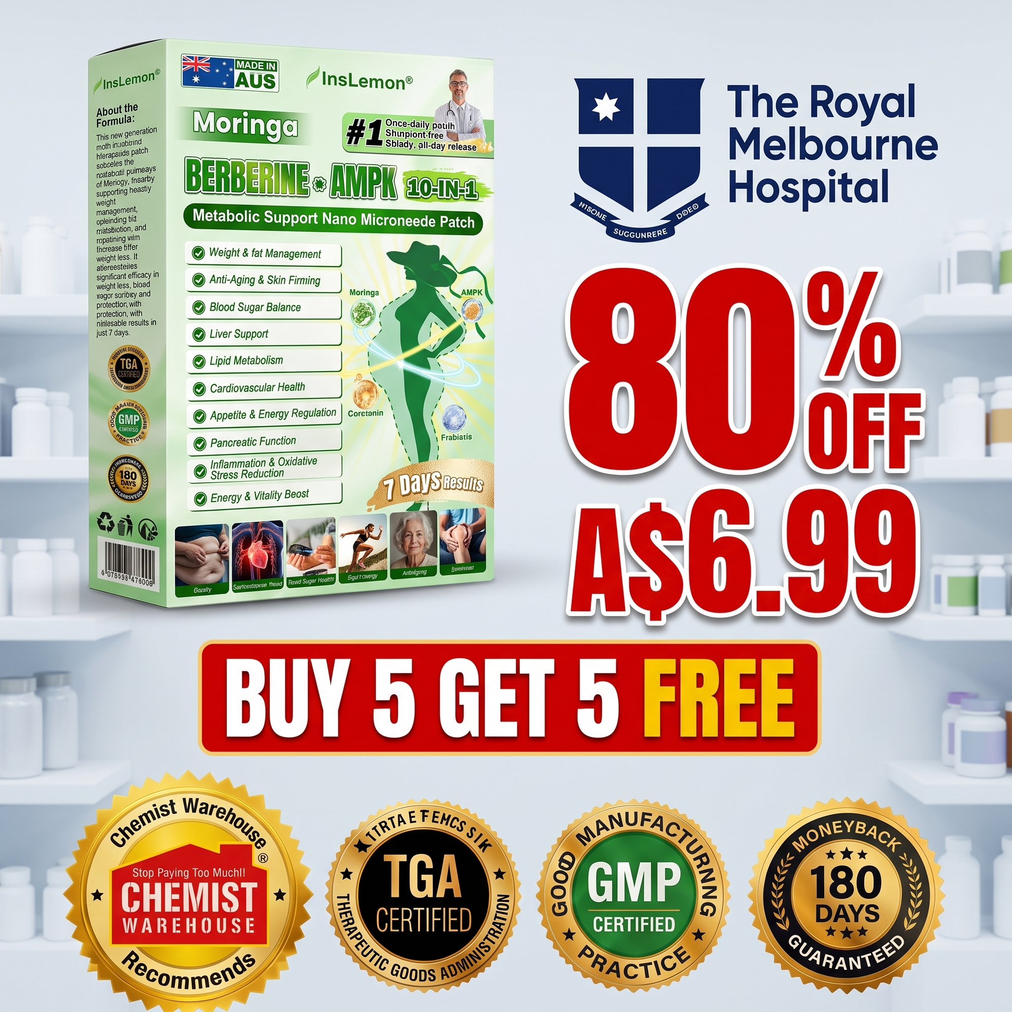 Australian Center for Metabolic Health Facebook ad: Proudly Made for Australian Wellness | Fast Australia-Wide…