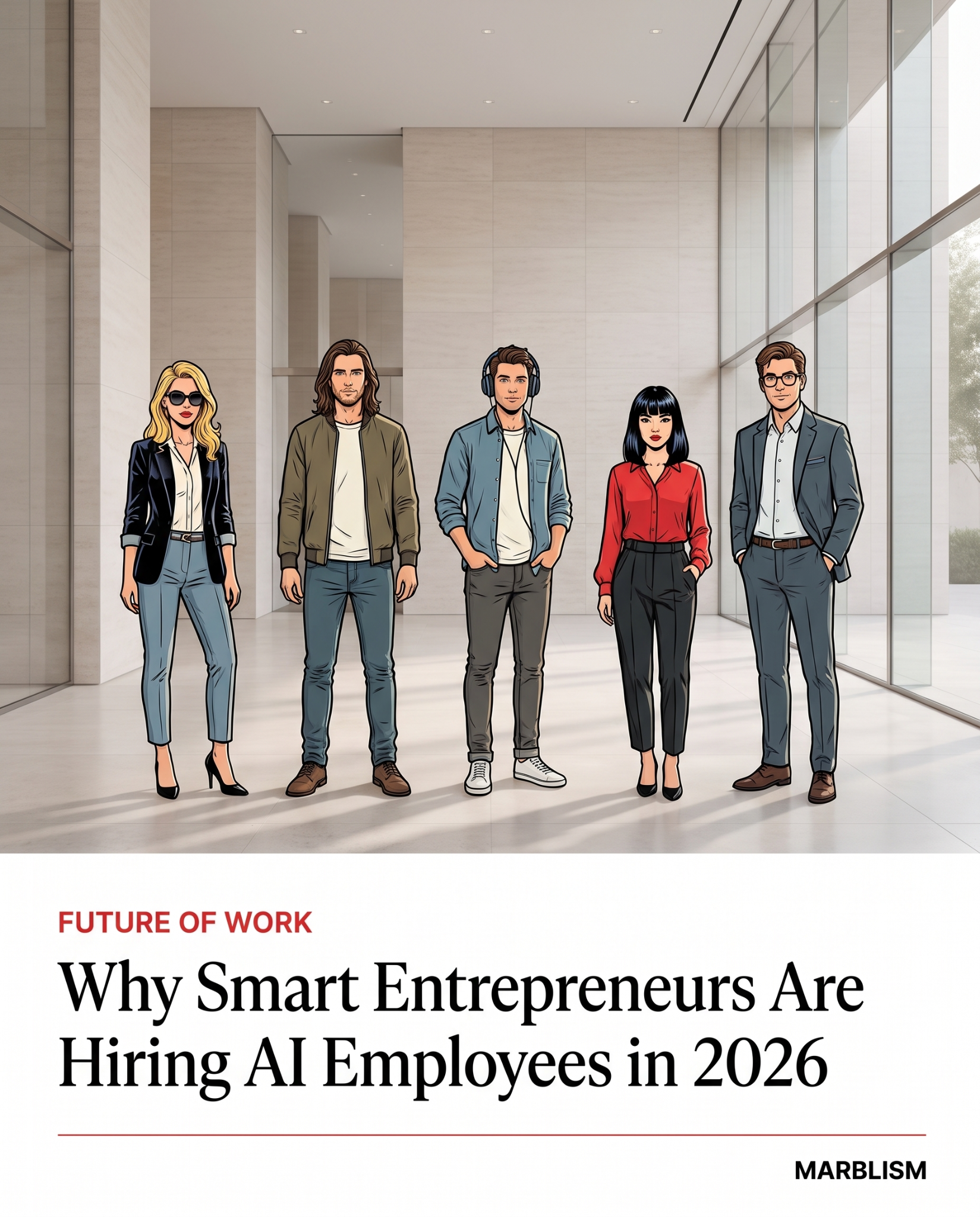 Entrepreneur Facebook ad: Hire an AI team.